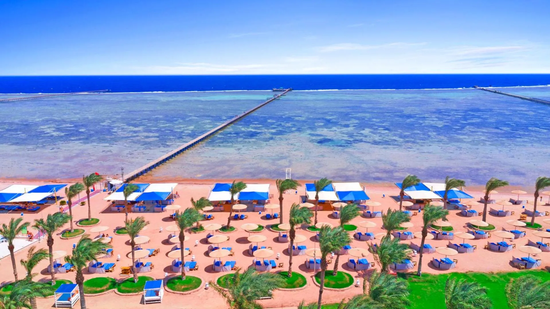 Bird's eye view in Pickalbatros Royal Moderna Sharm "Aqua Park"- All inclusive