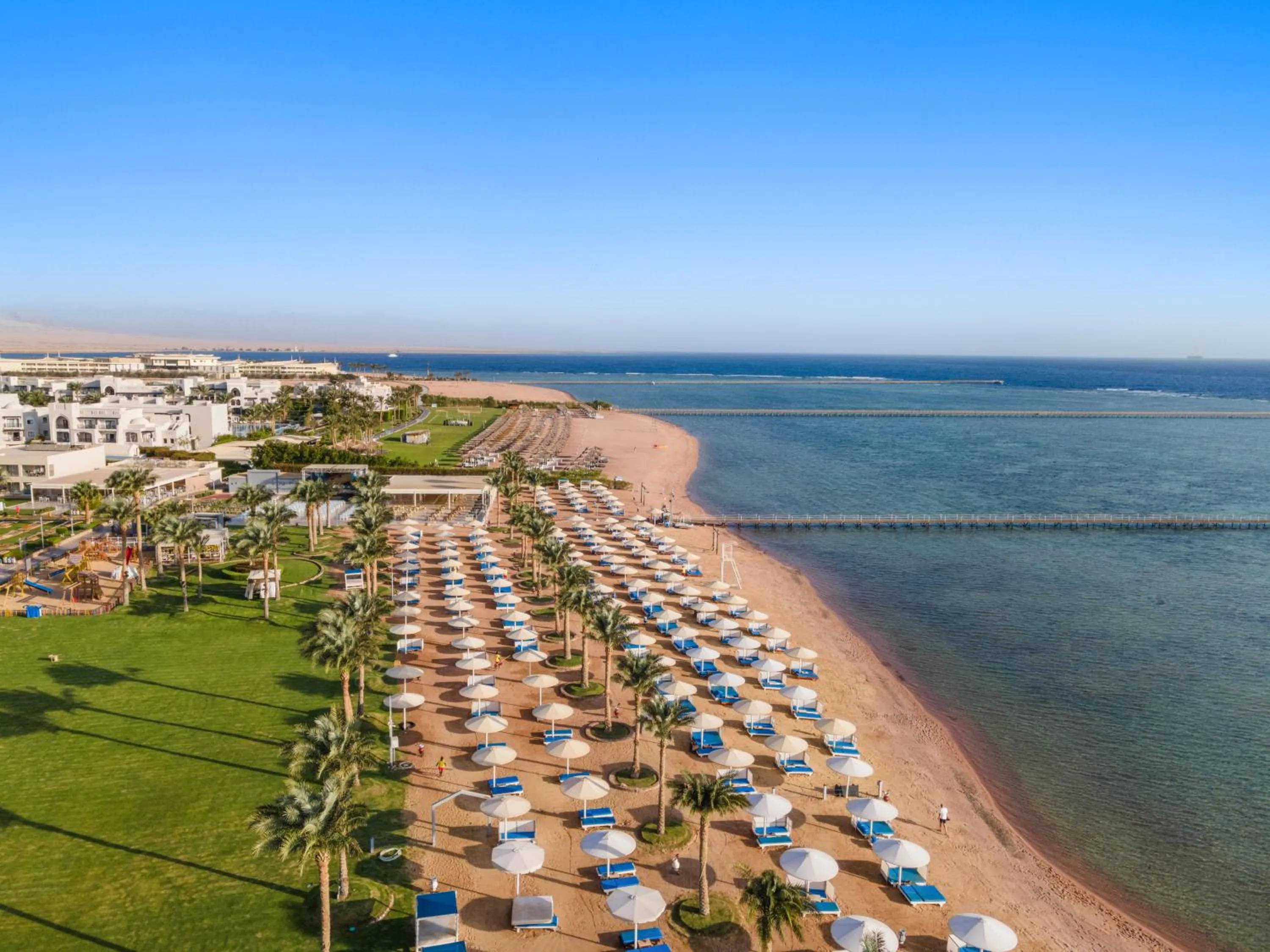 Bird's eye view in Pickalbatros Royal Moderna Sharm "Aqua Park"- All inclusive