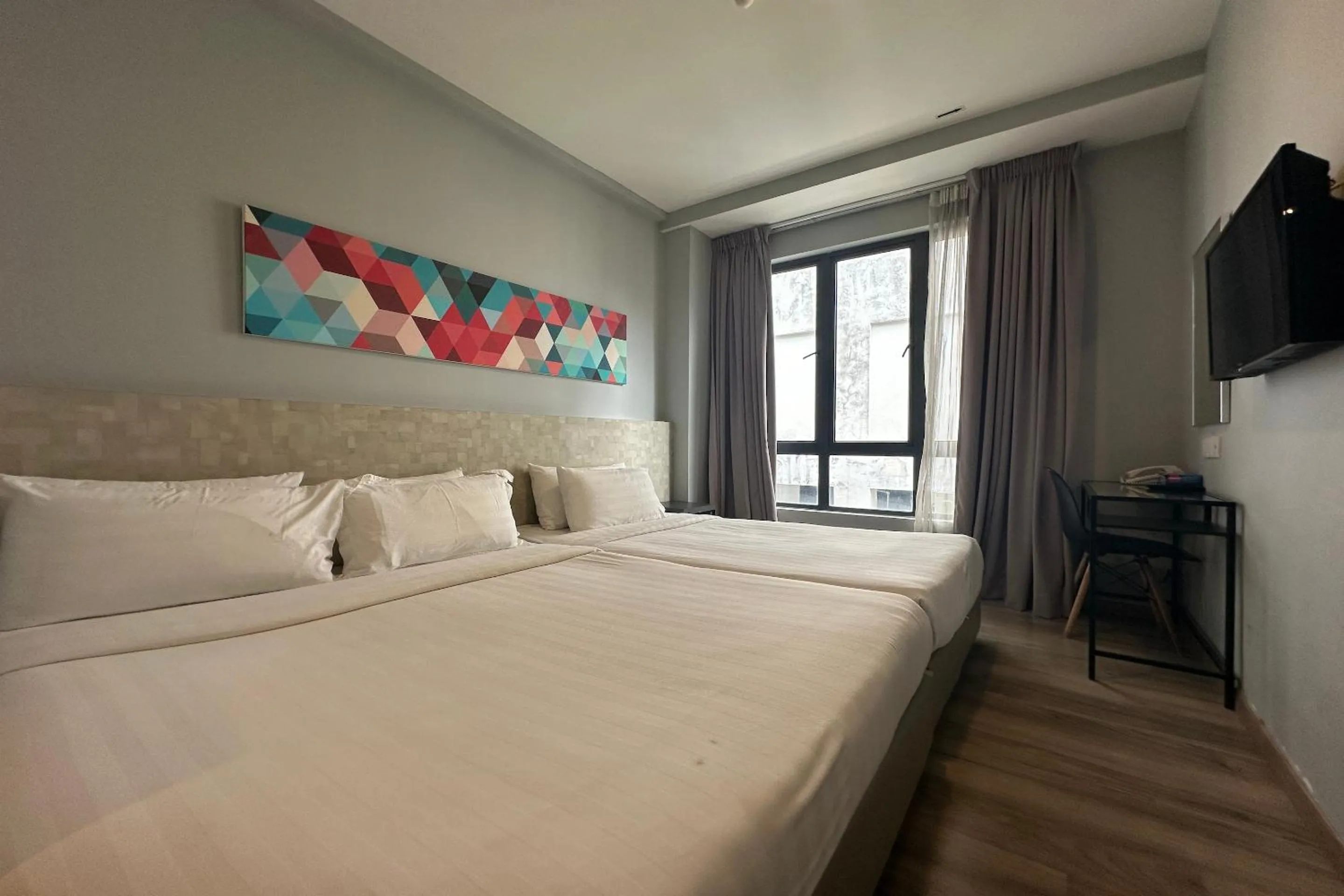 Bedroom, Bed in OYO Townhouse, Selayang formerly RHR Hotel