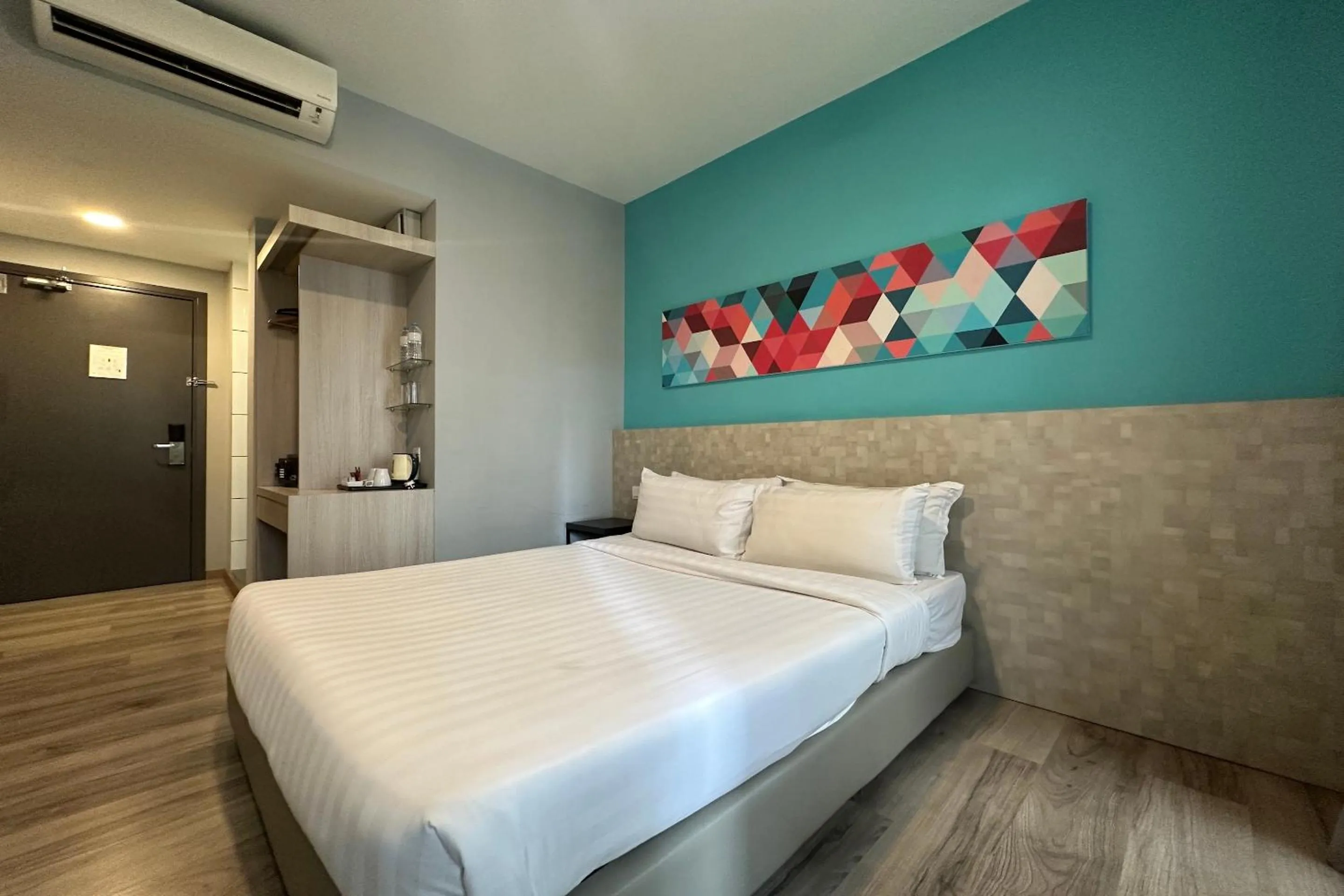 Bedroom, Bed in OYO Townhouse, Selayang formerly RHR Hotel