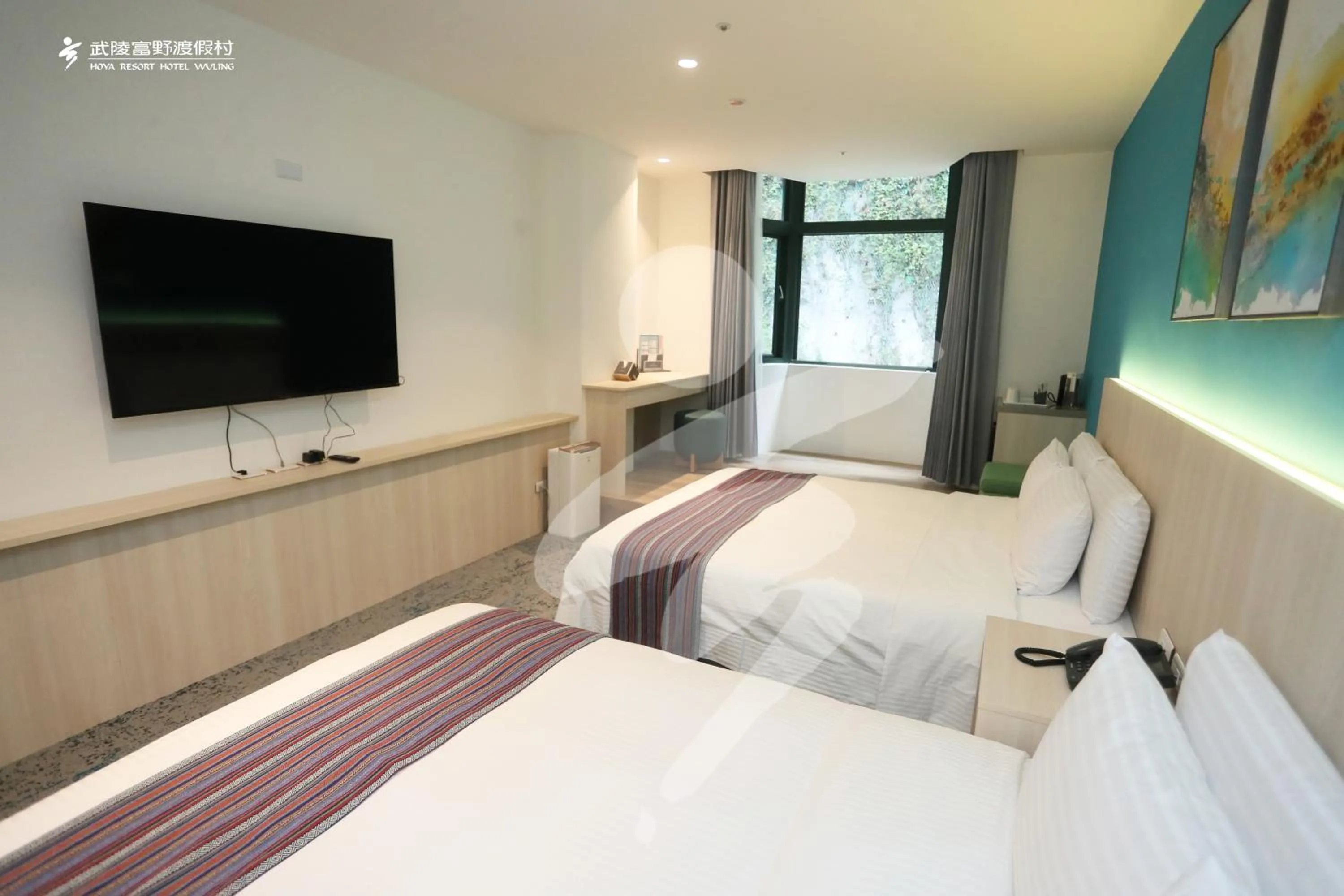 Photo of the whole room, Bed in Hoya Resort, Wuling