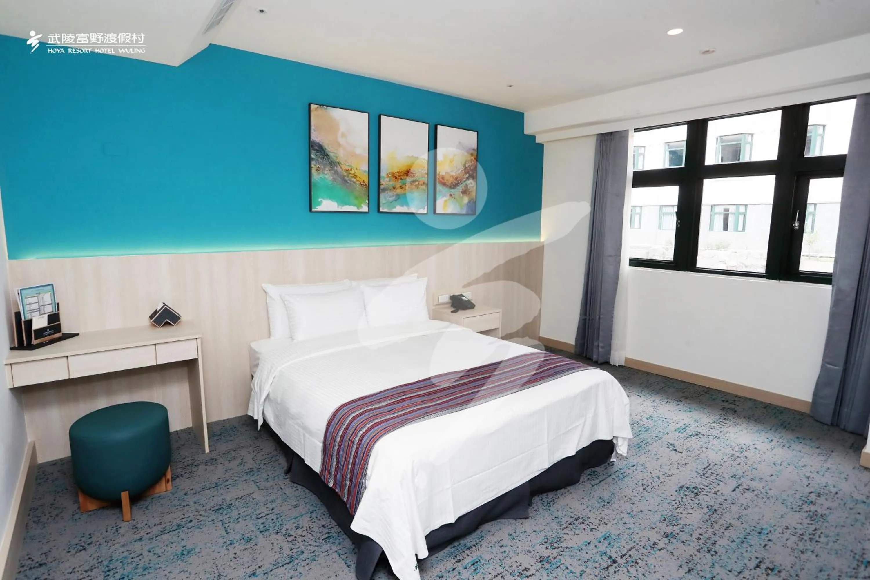 Photo of the whole room, Bed in Hoya Resort, Wuling