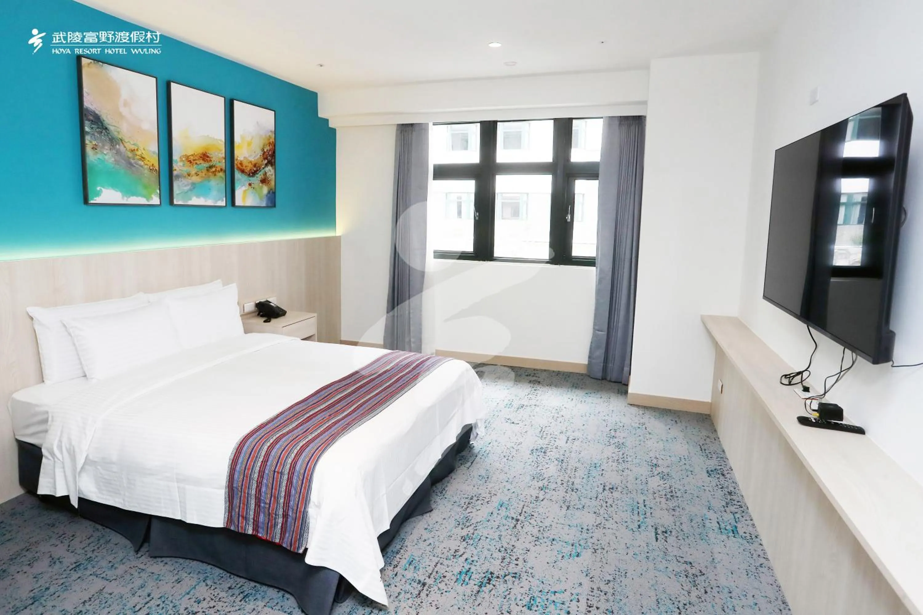 Photo of the whole room, Bed in Hoya Resort, Wuling