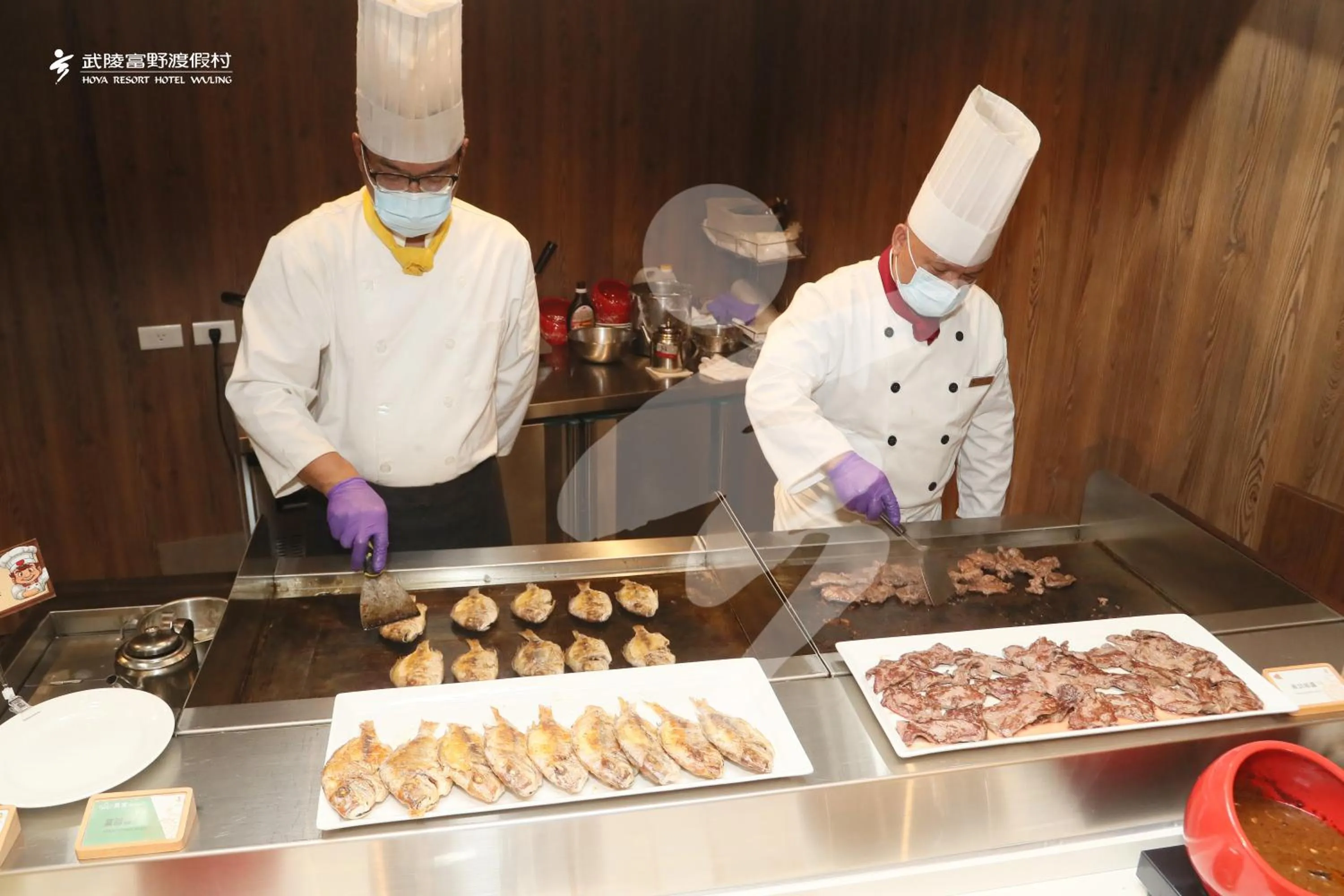 Food in Hoya Resort, Wuling