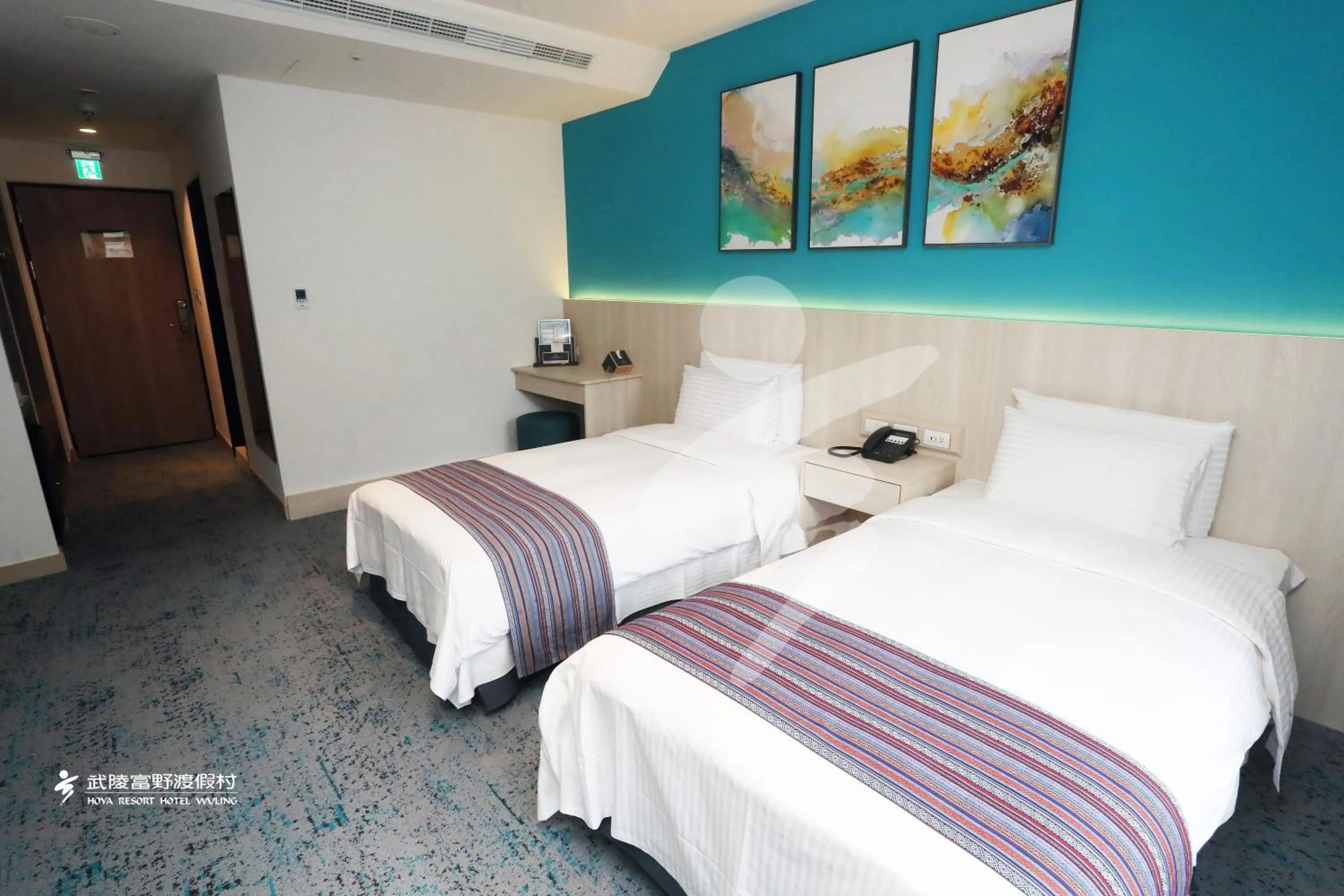 Photo of the whole room, Bed in Hoya Resort, Wuling