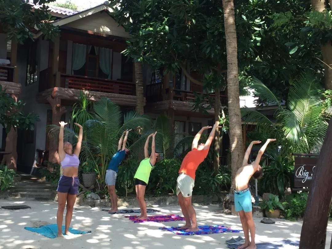 People in Big Fish Resort Koh Tao