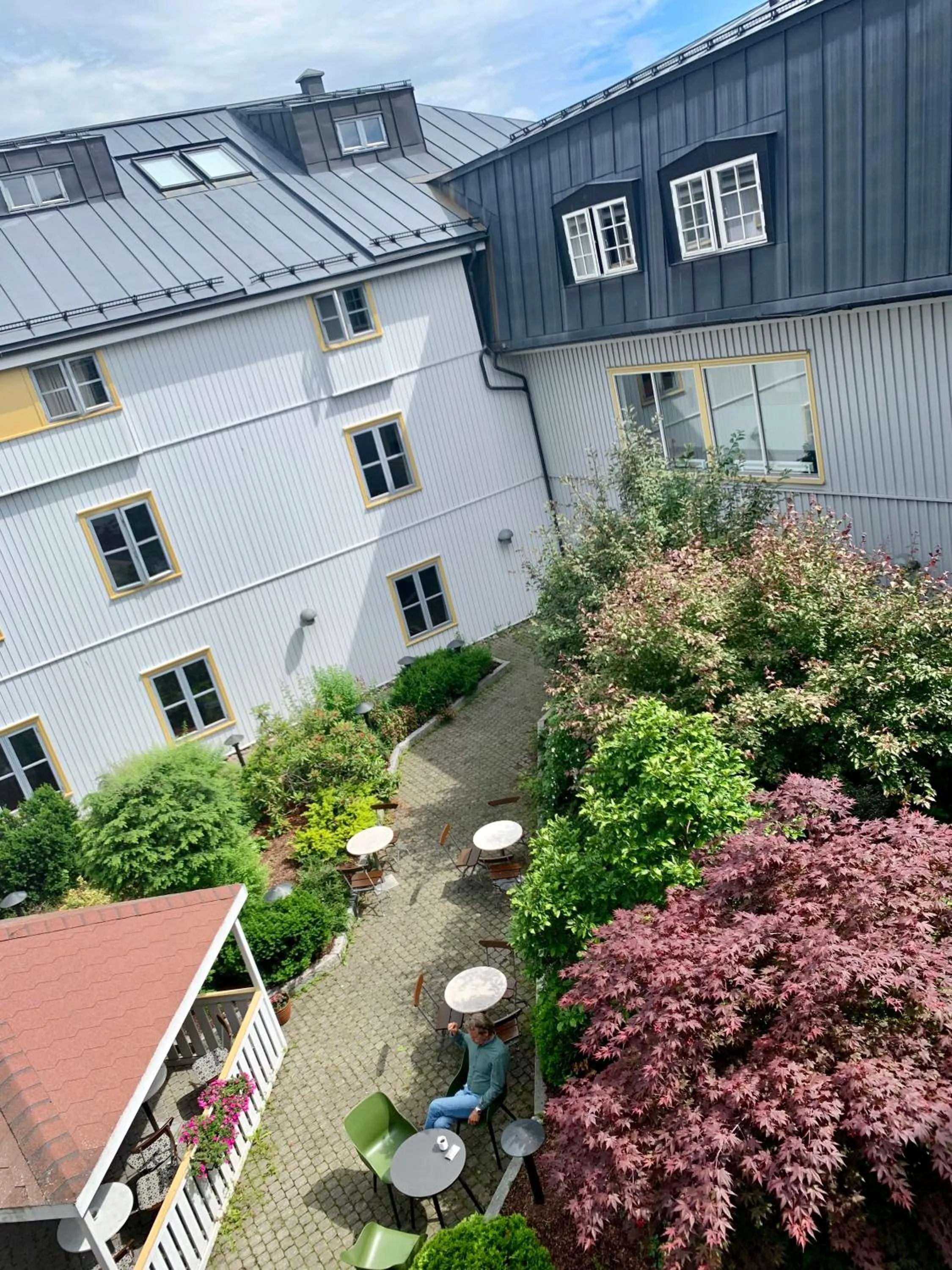 Patio in Home Hotel Tollboden