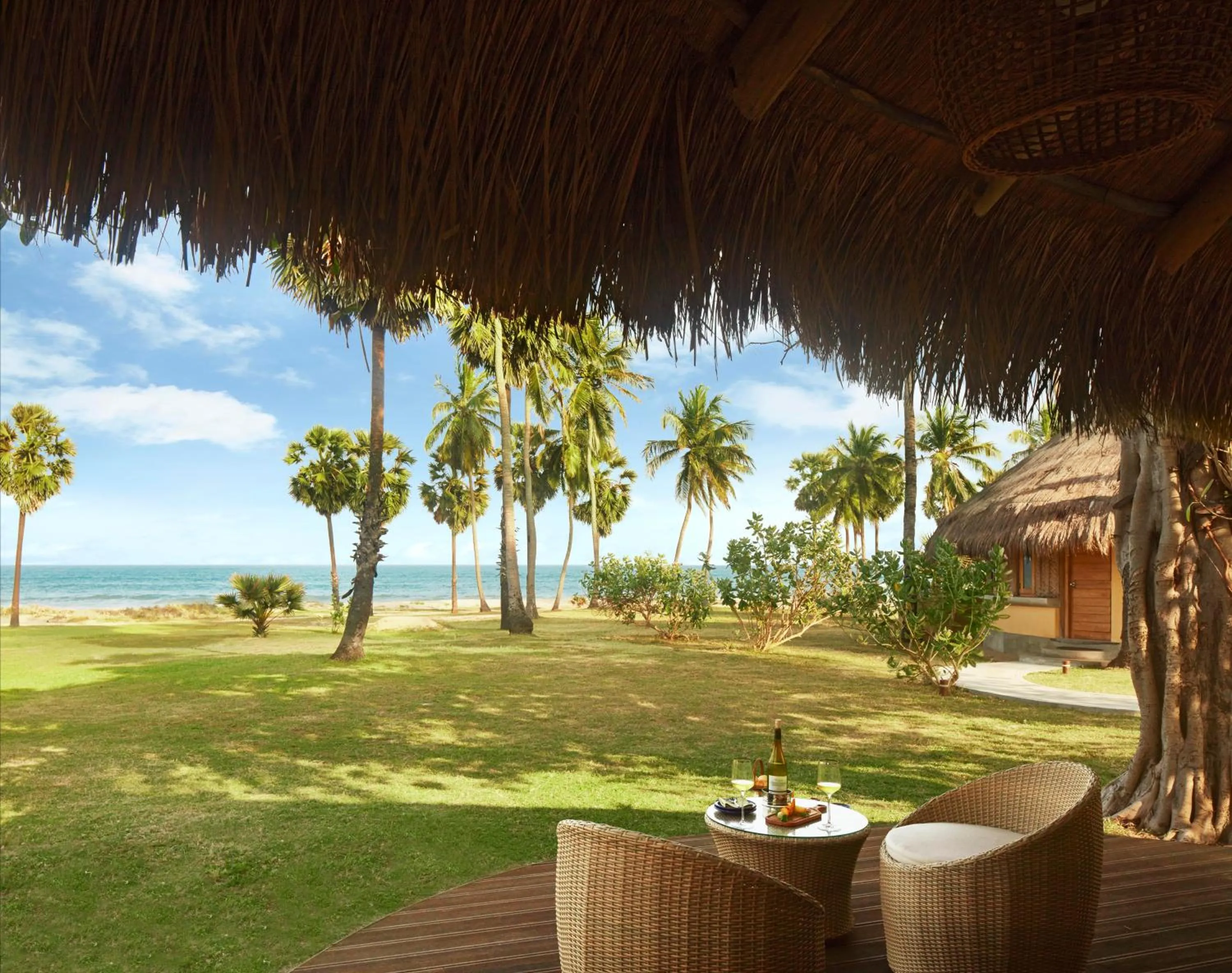 Patio in Jetwing Surf & Safari, A Luxury Reserve