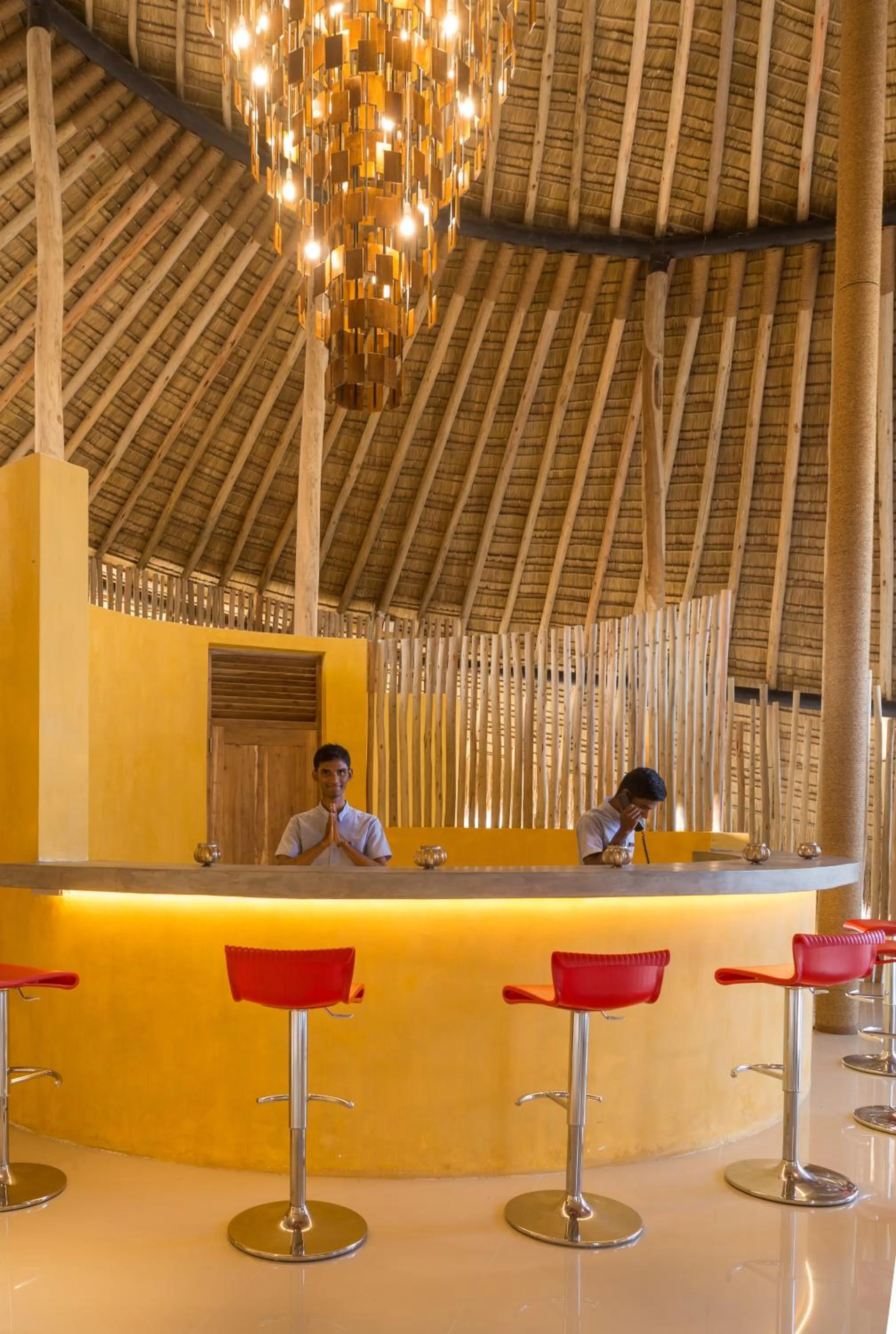 Lobby or reception in Jetwing Surf & Safari, A Luxury Reserve
