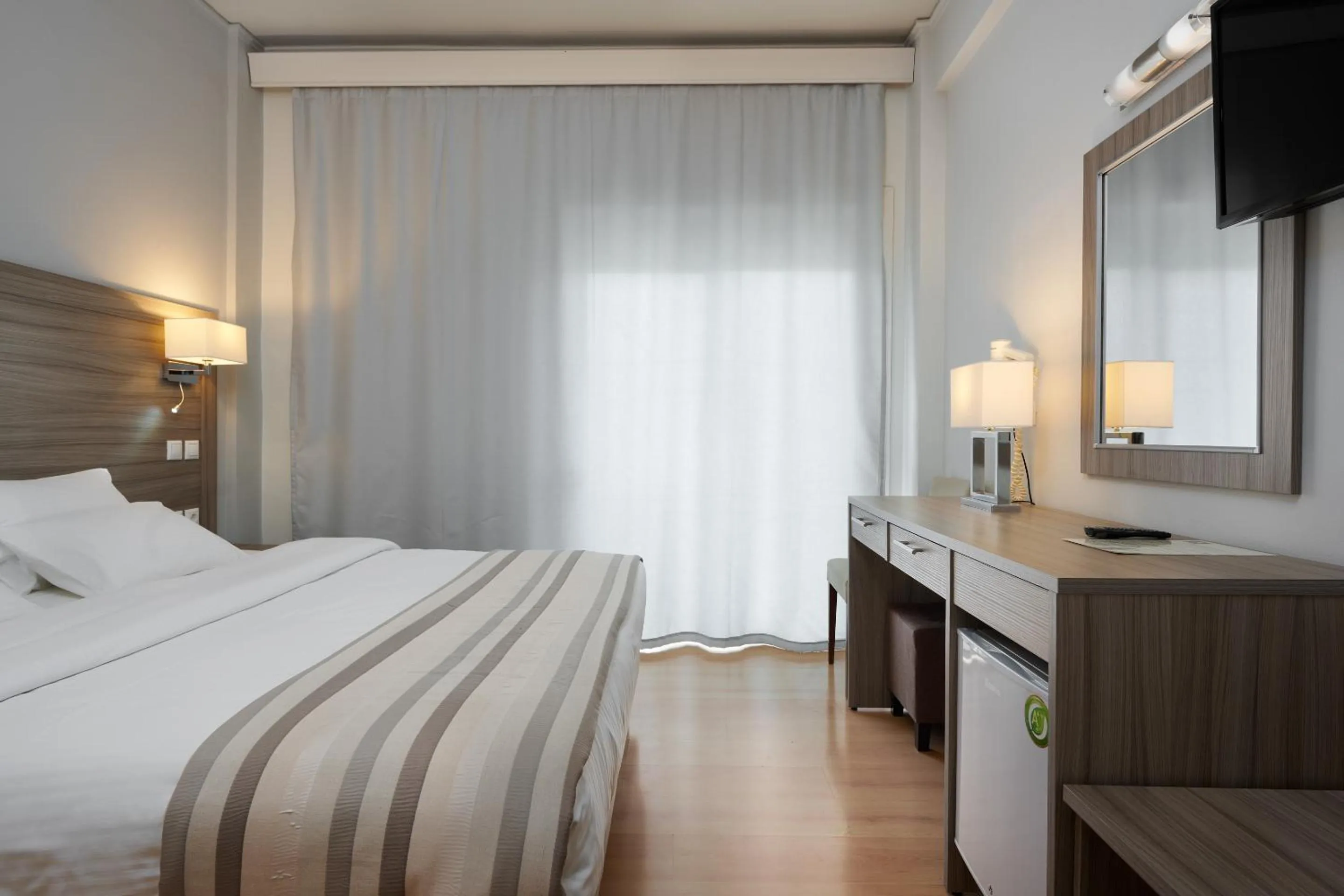 Bedroom, Bed in Byzantio Hotel