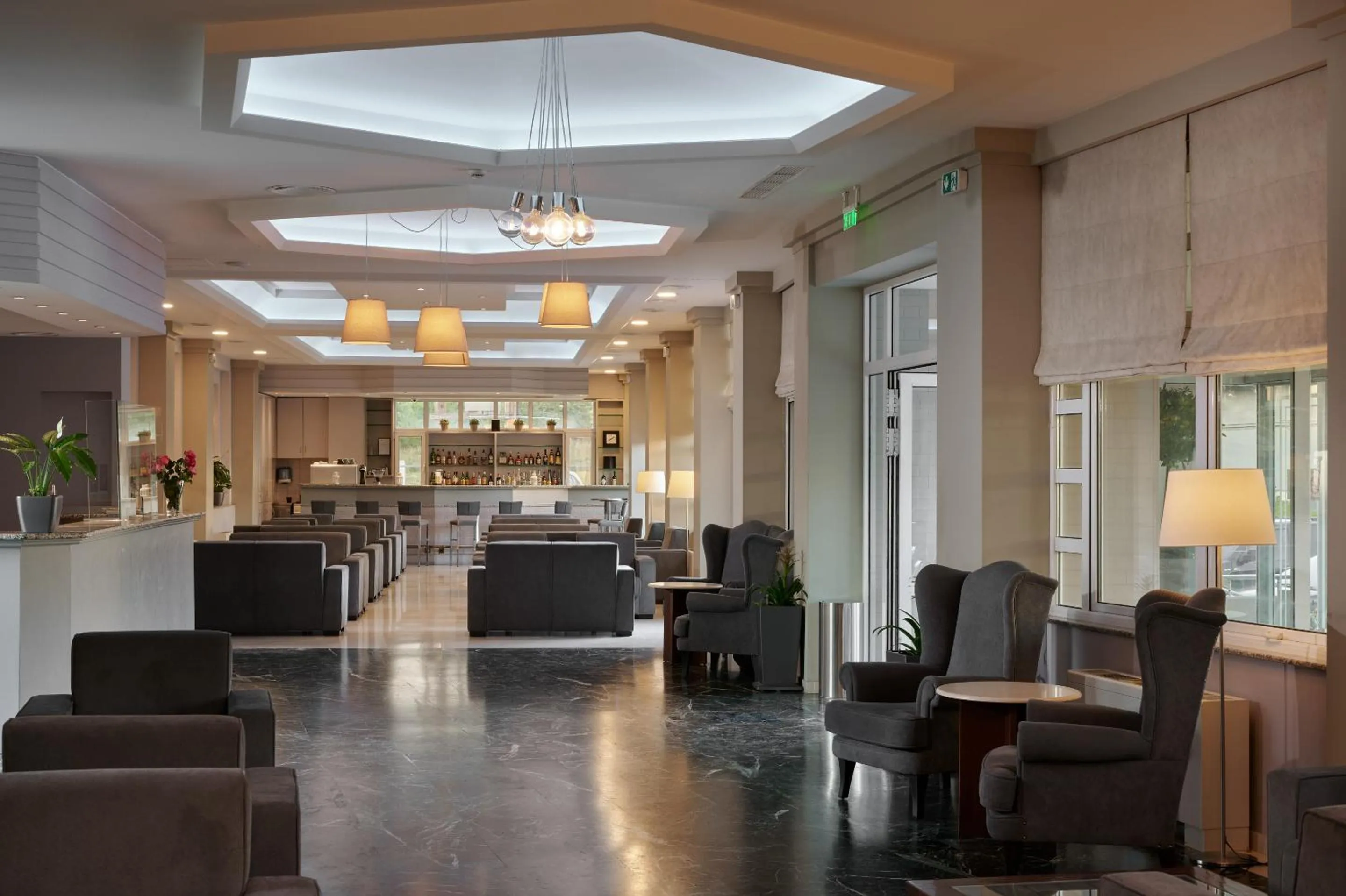 Lobby or reception in Byzantio Hotel