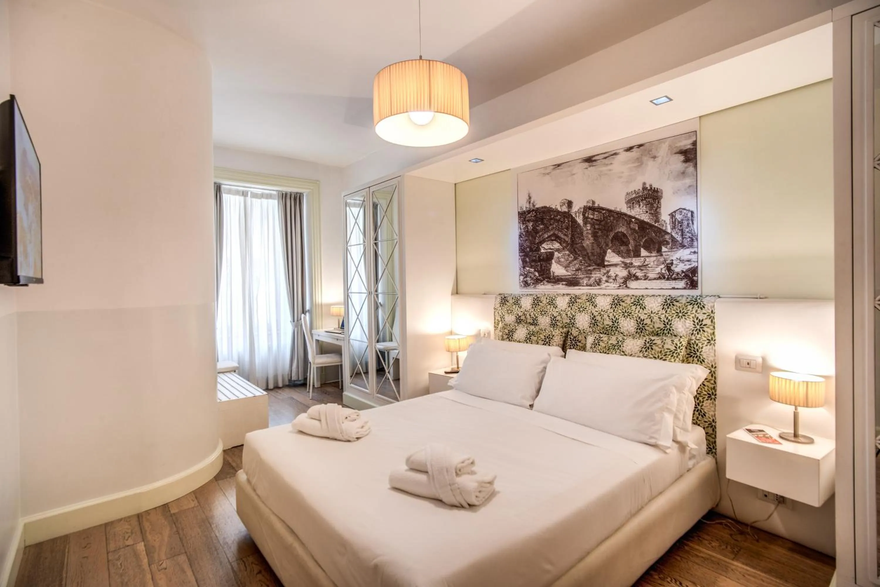 Bedroom, Bed in A Peace Of Rome B&B