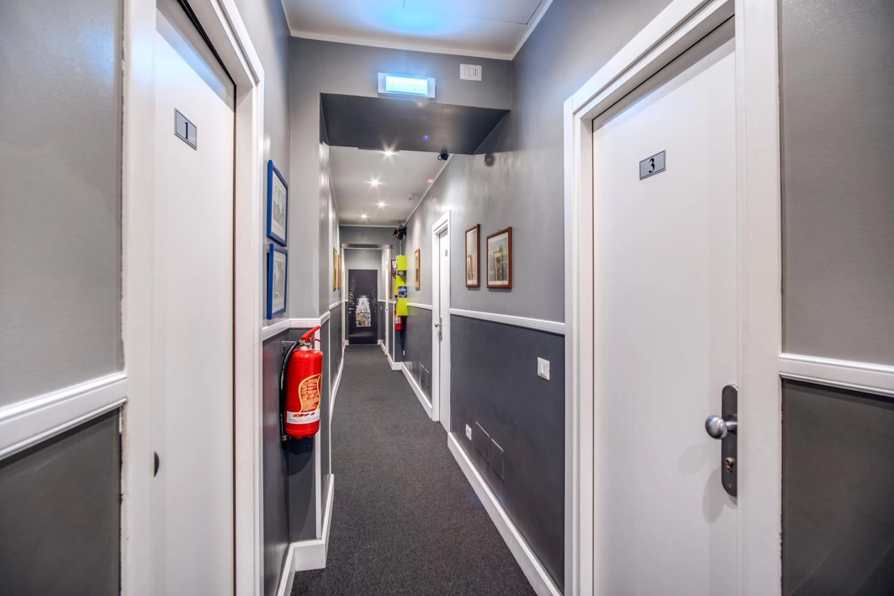 Seating area in A Peace Of Rome B&B