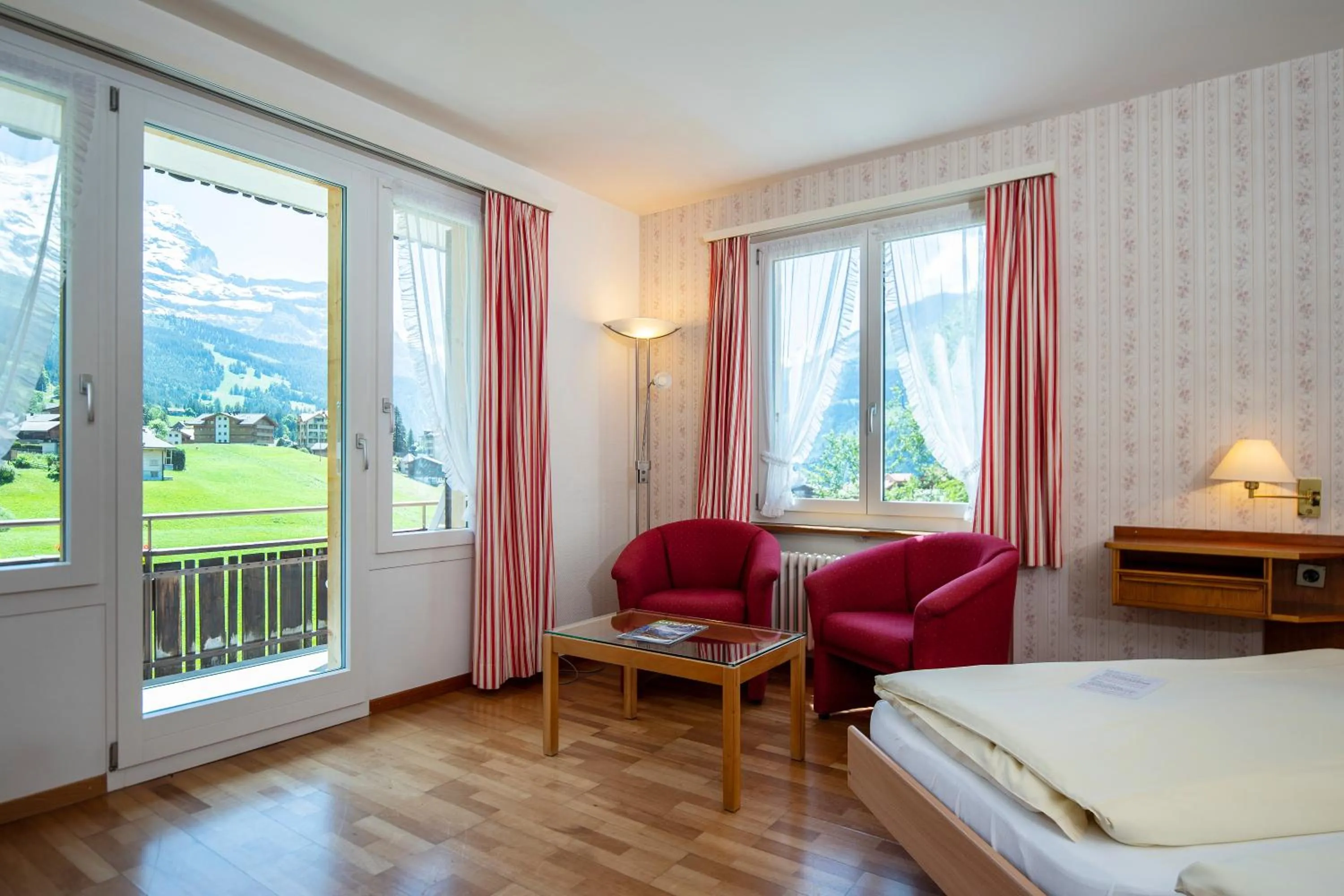 Mountain view, Bed in Hotel Berghaus