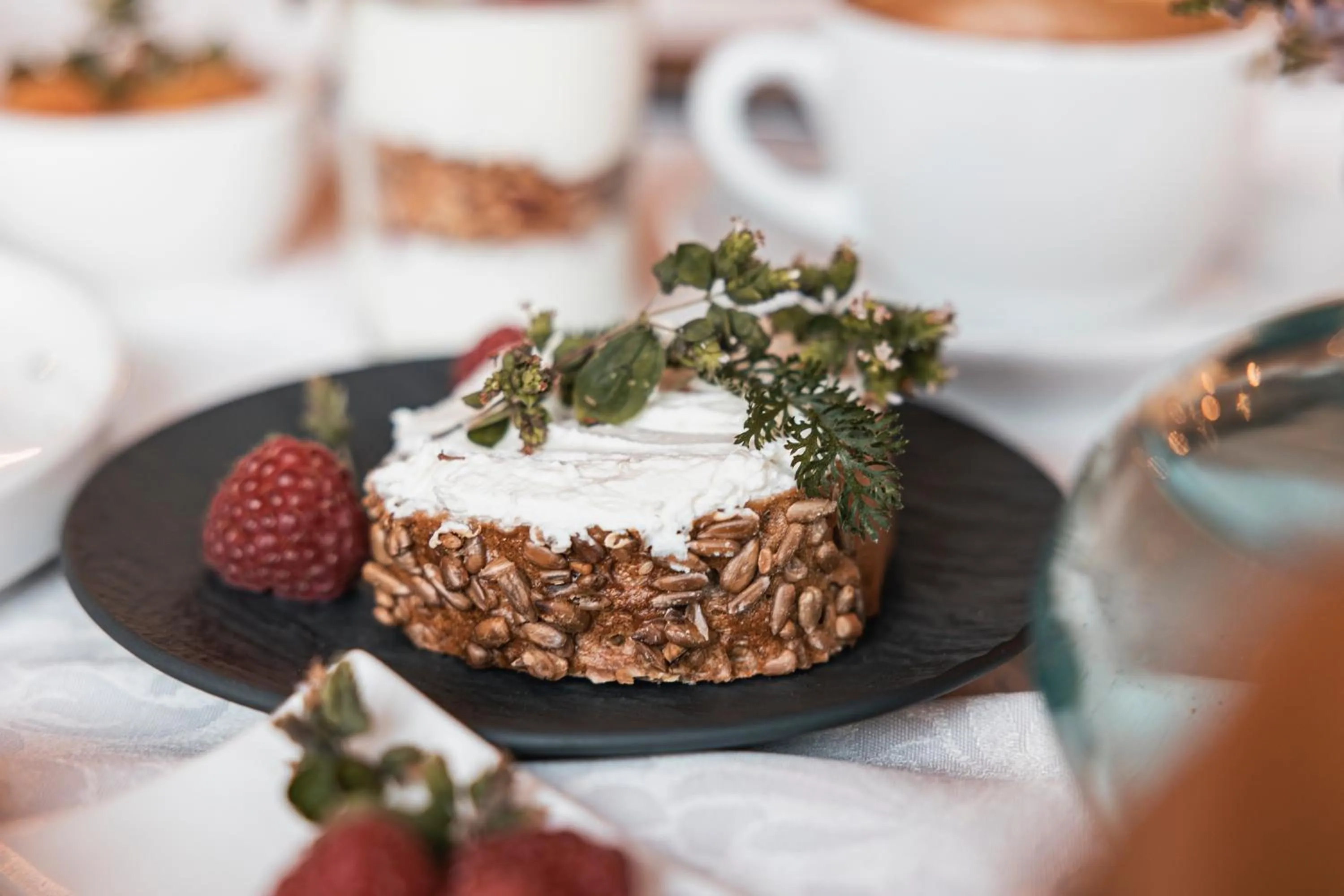 Breakfast in Alpvita Piz Tasna