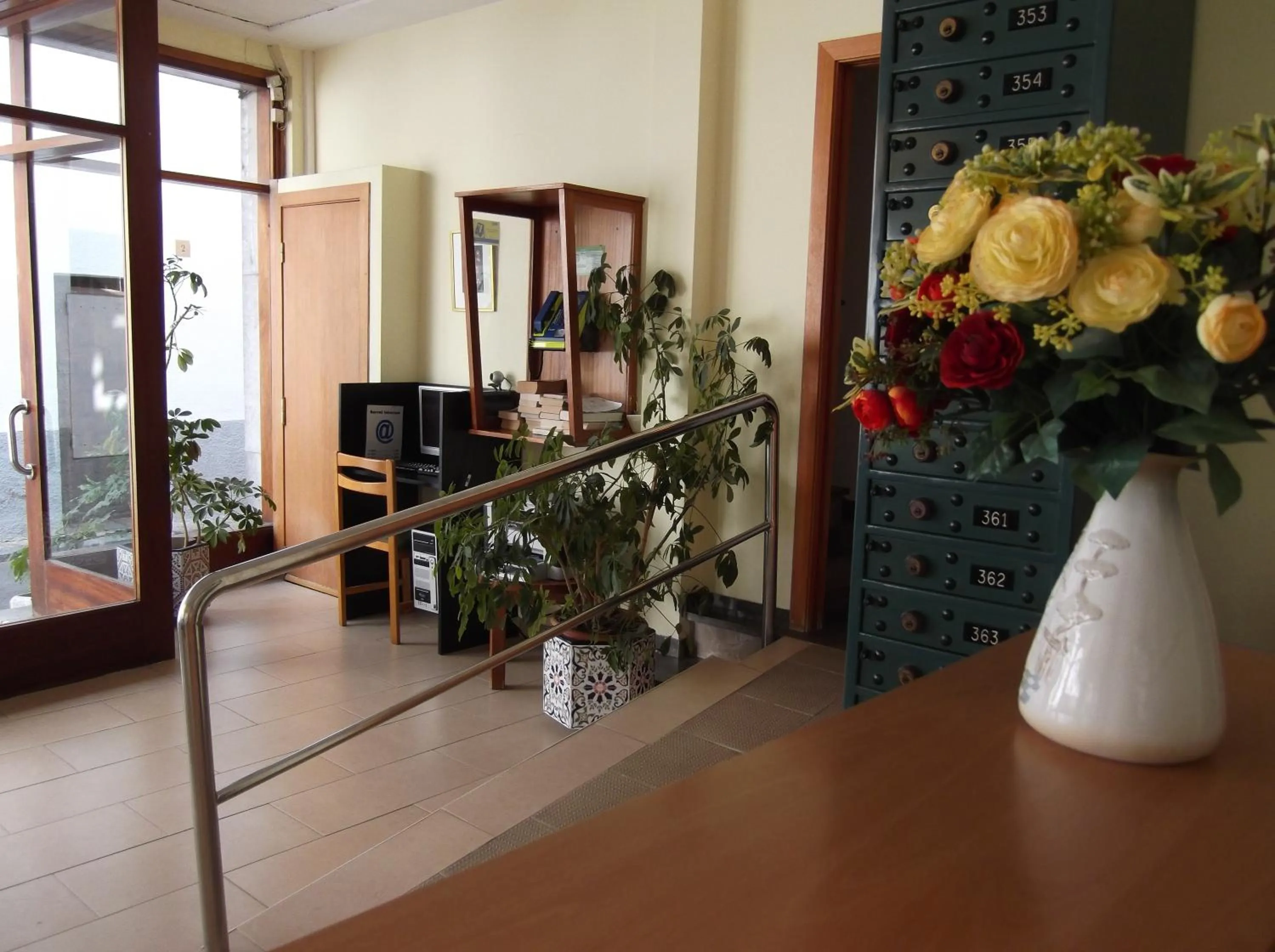 Lobby or reception in Hotel Simeon