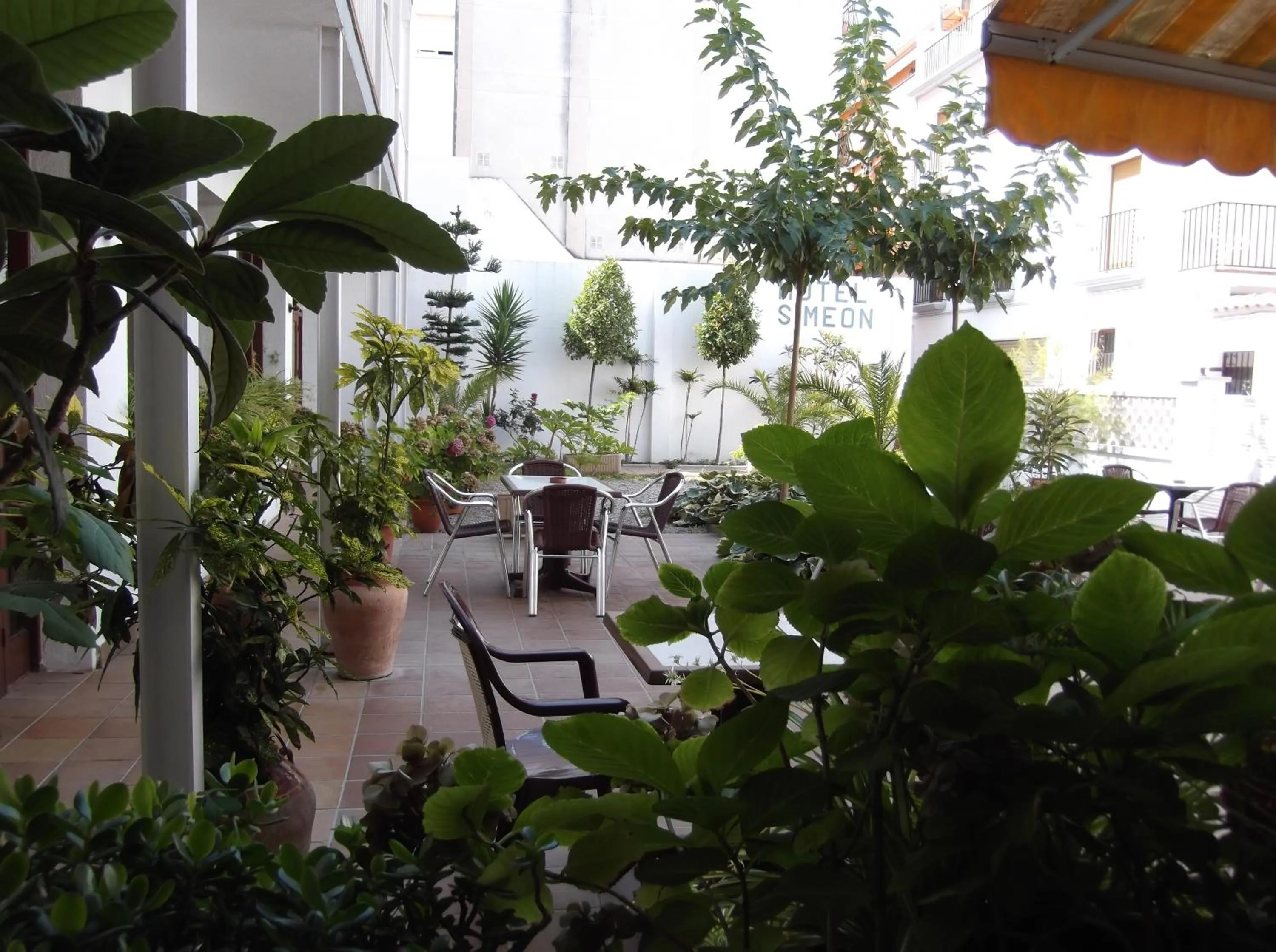 Balcony/Terrace in Hotel Simeon