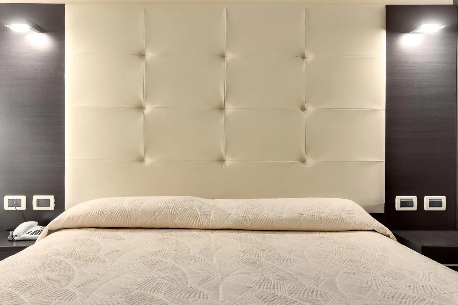 Bedroom, Bed in Hotel-Residence- Le Dune Breakfast & private beach included