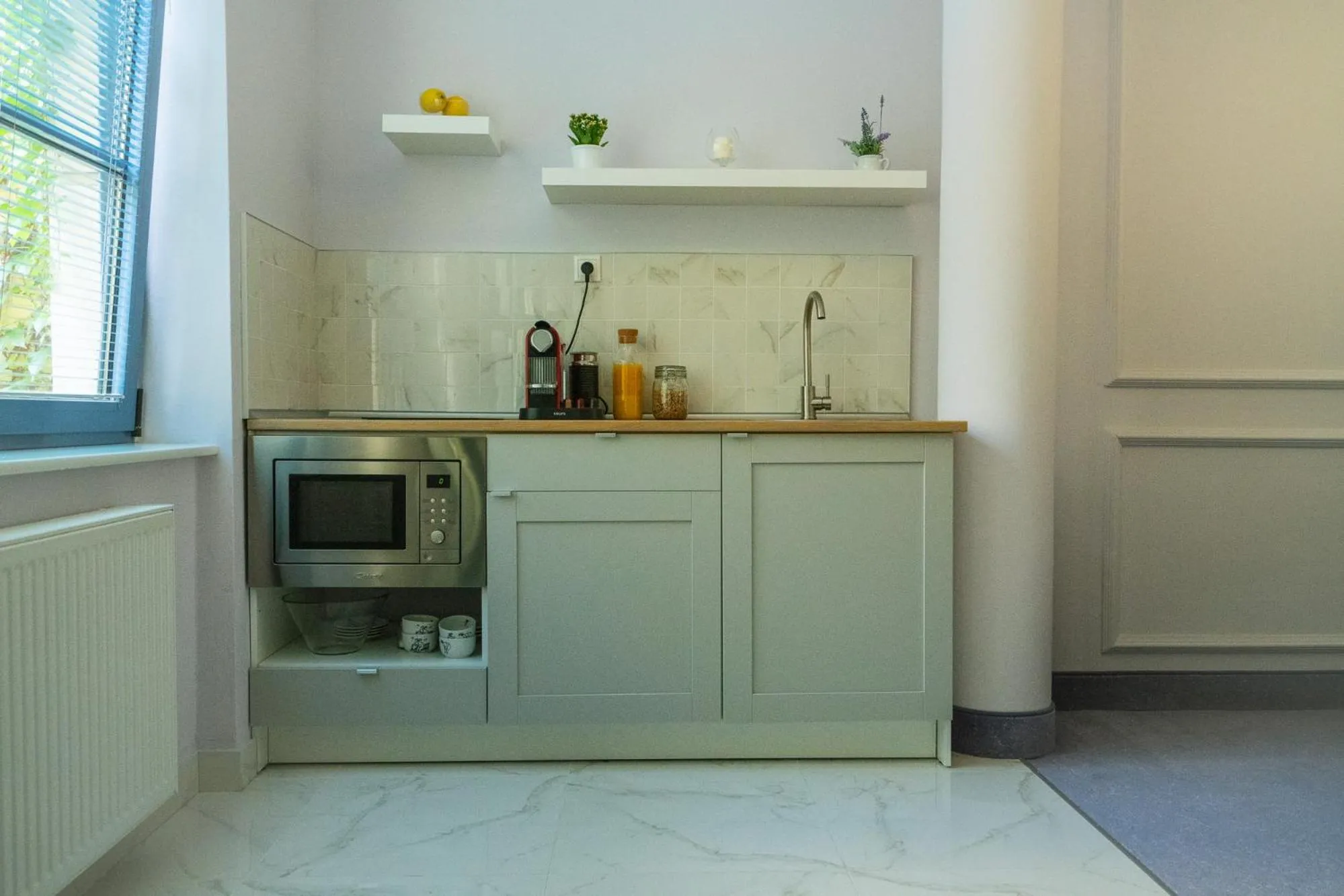 Kitchen or kitchenette in Apartments Almandine