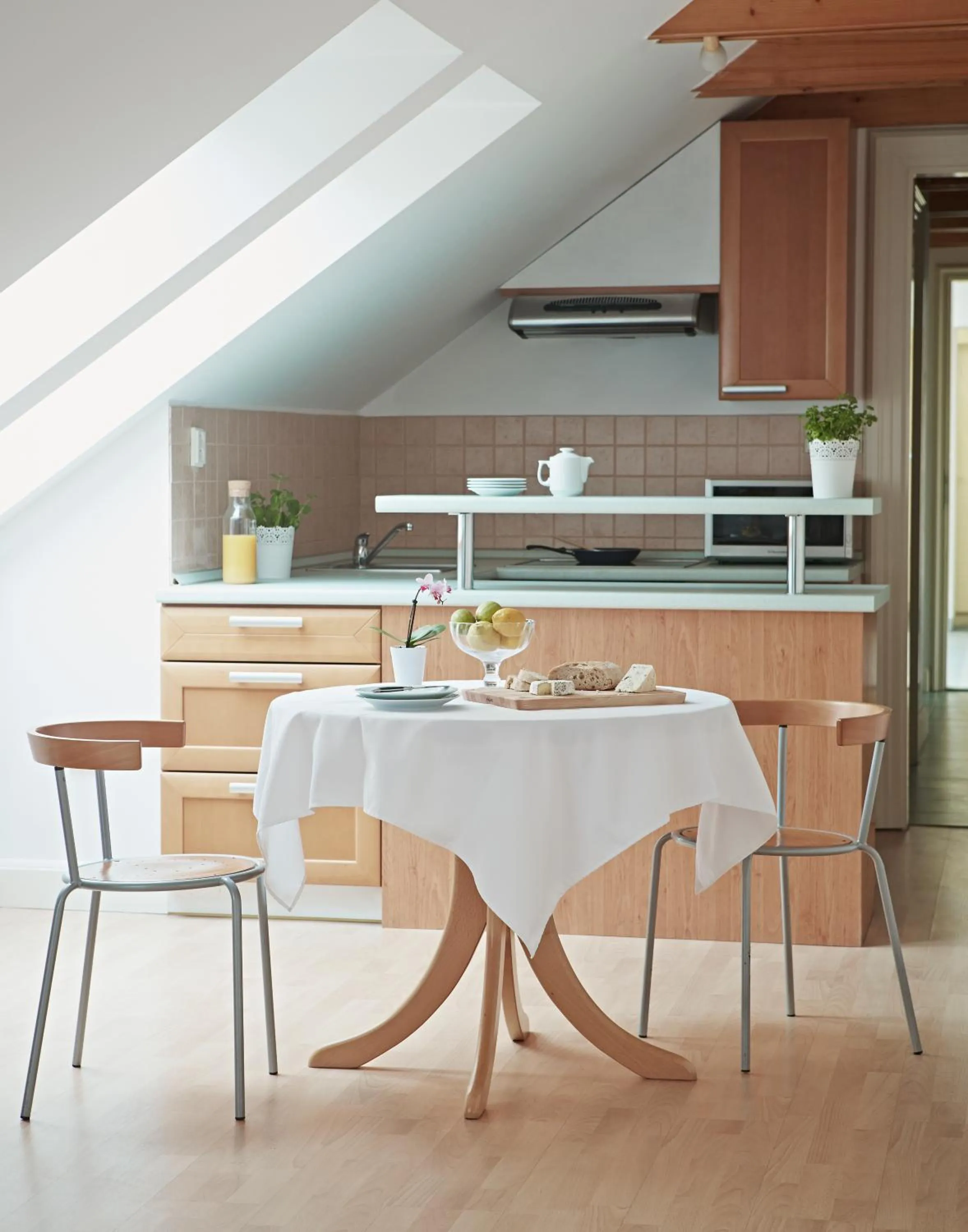 Kitchen or kitchenette in Apartments Almandine