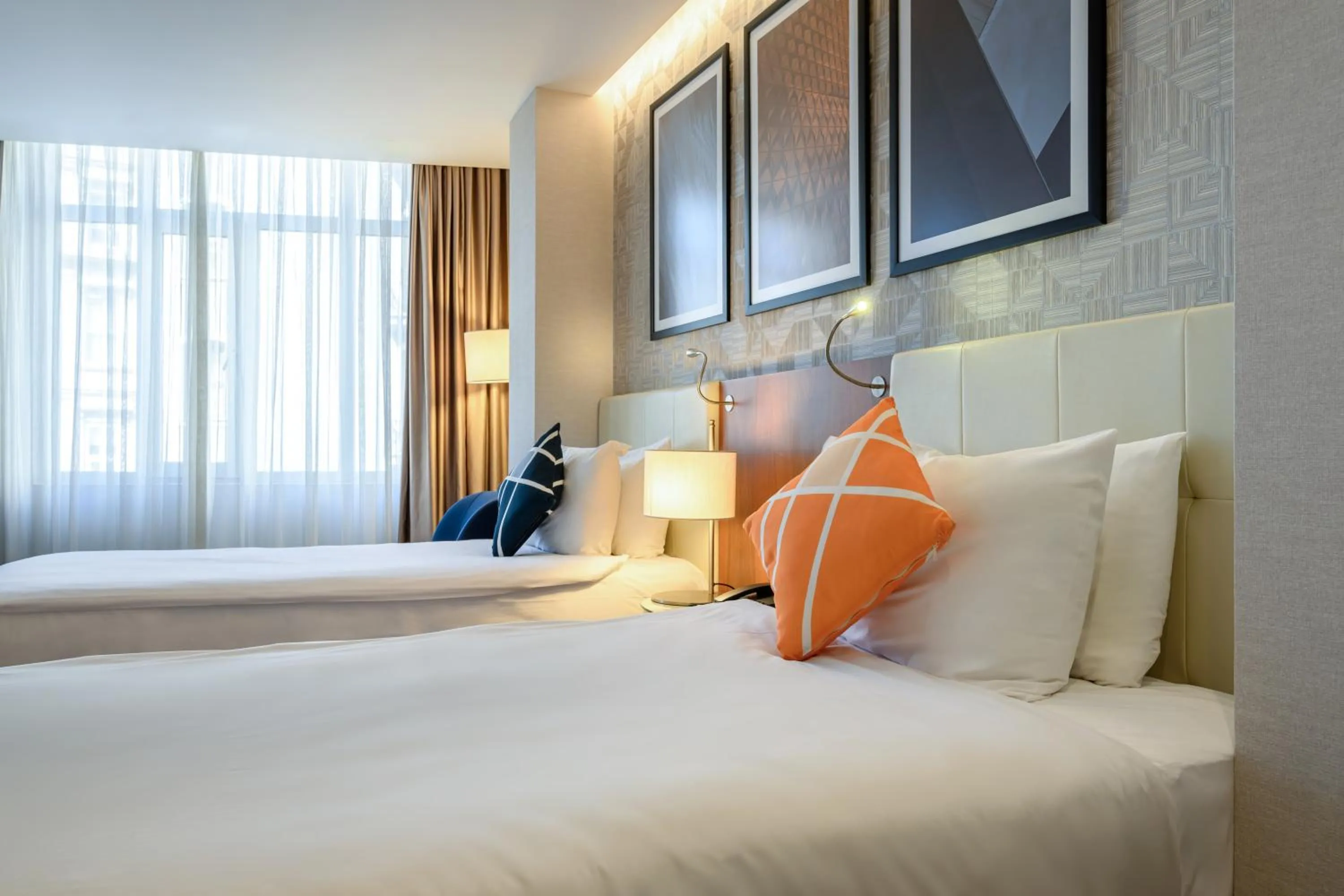 Bed in Four Points Flex by Sheraton Istanbul Taksim Square