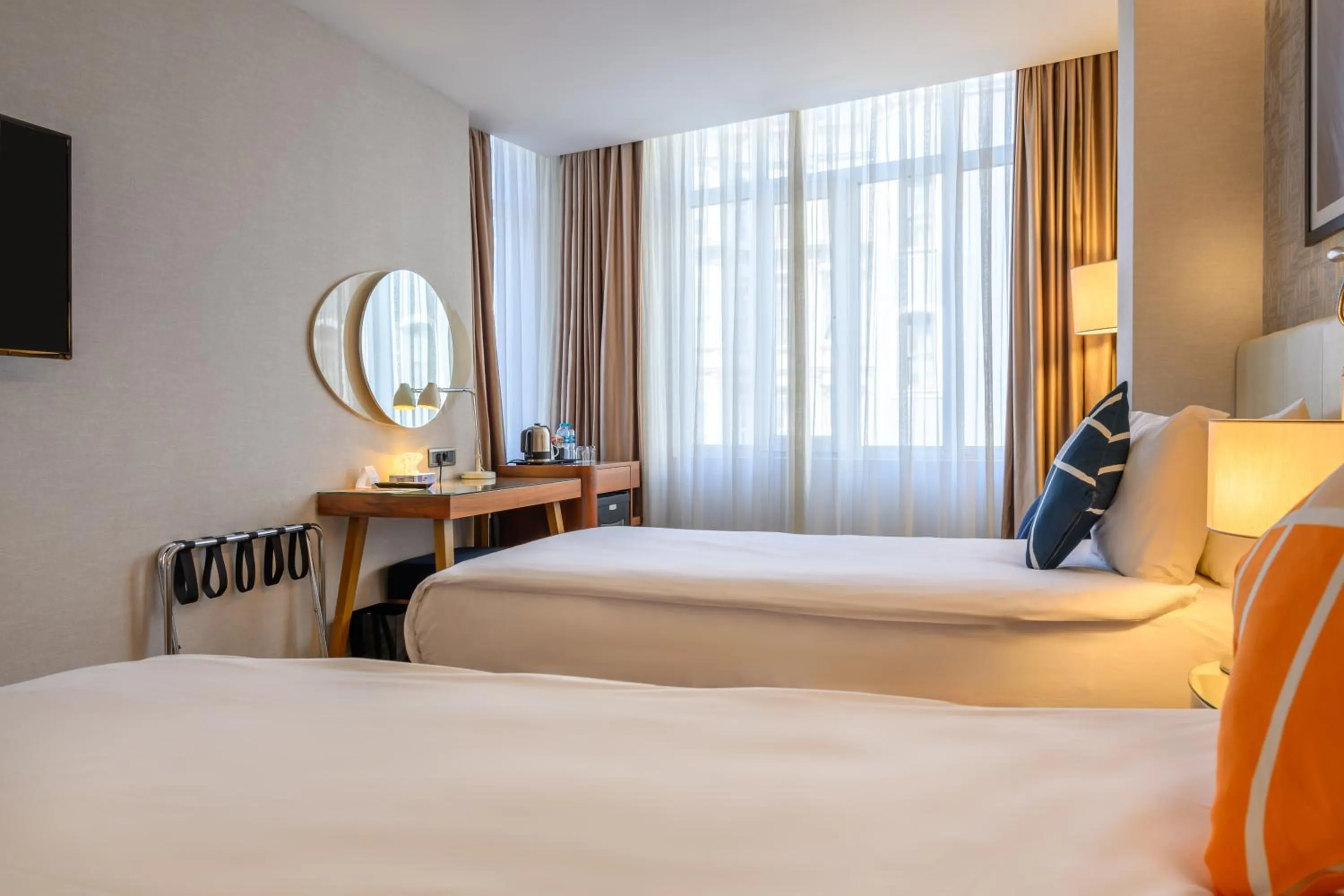 View (from property/room), Bed in Four Points Flex by Sheraton Istanbul Taksim Square