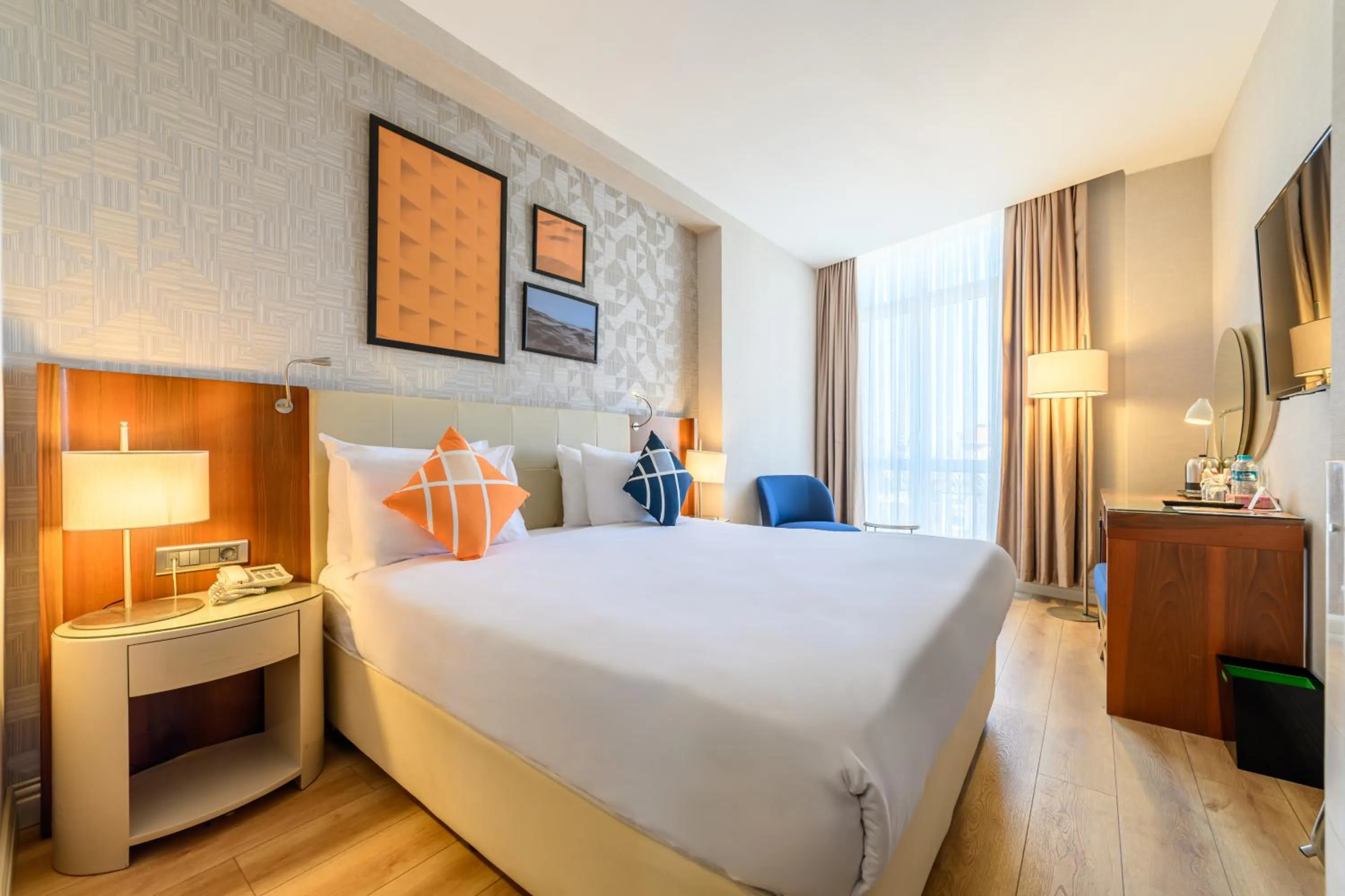 Bed in Four Points Flex by Sheraton Istanbul Taksim Square