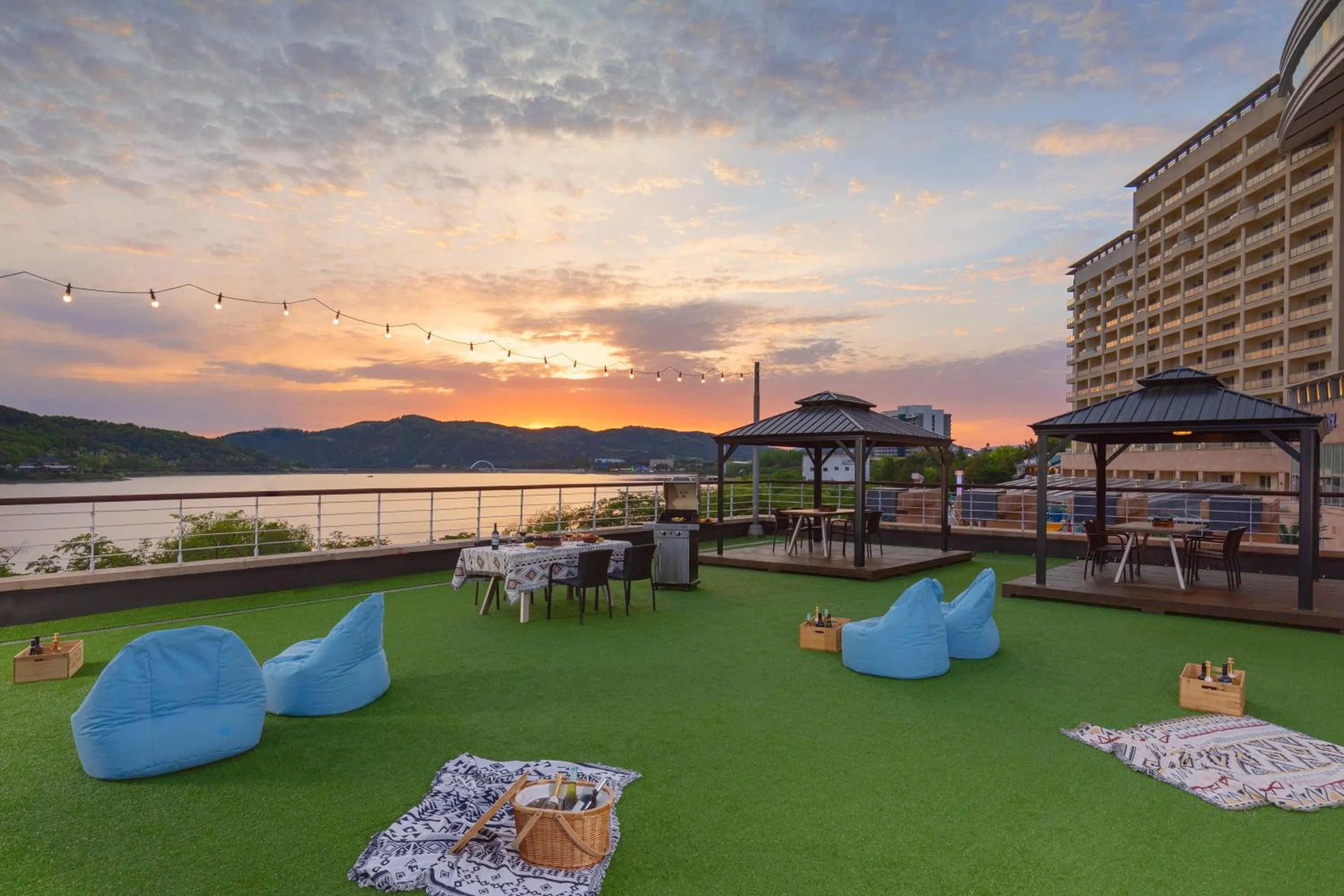 BBQ facilities in Sono Belle Gyeongju