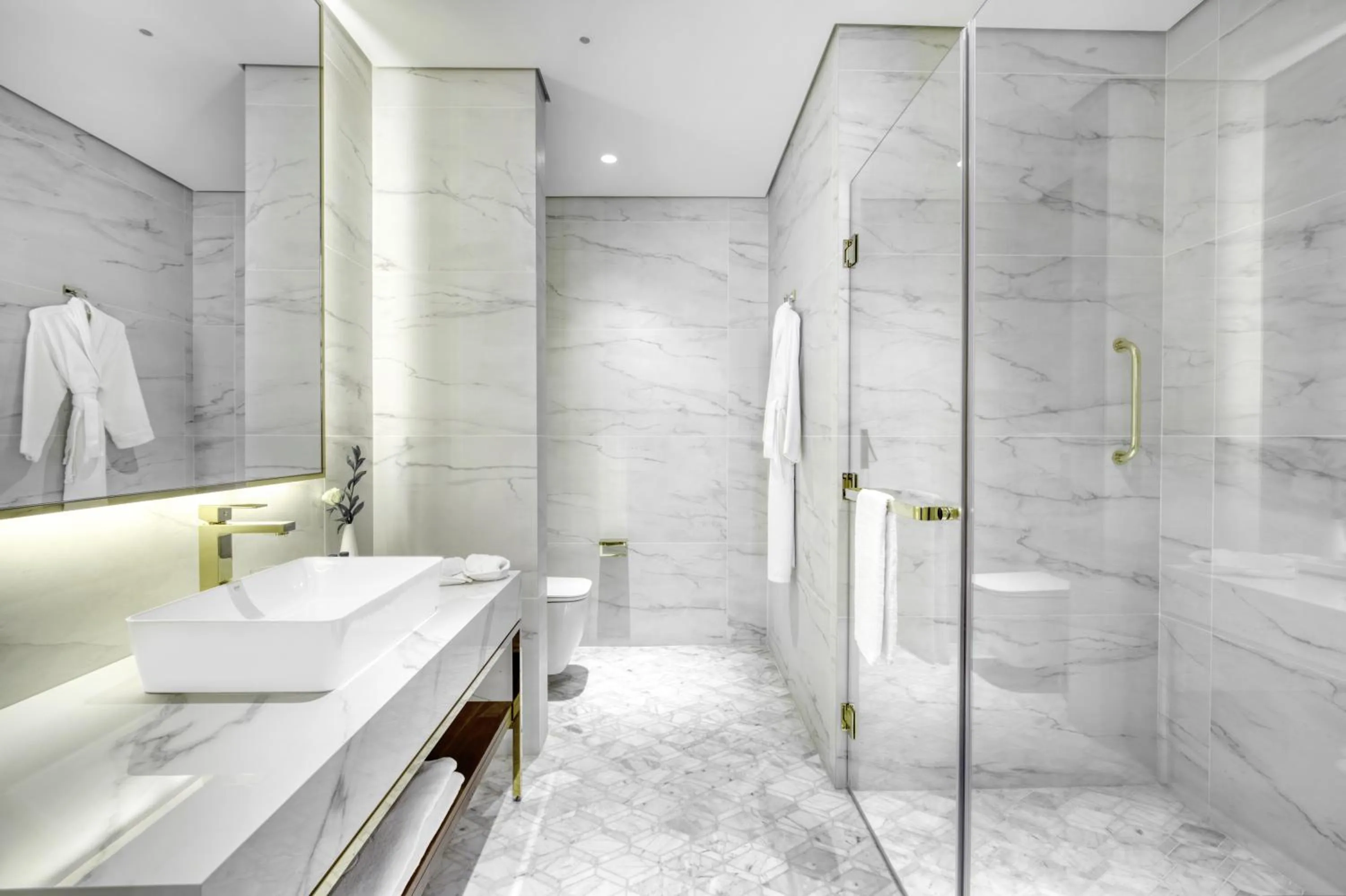 Shower in Kempinski Hotel & Resort Sariya Yanbu Red Sea