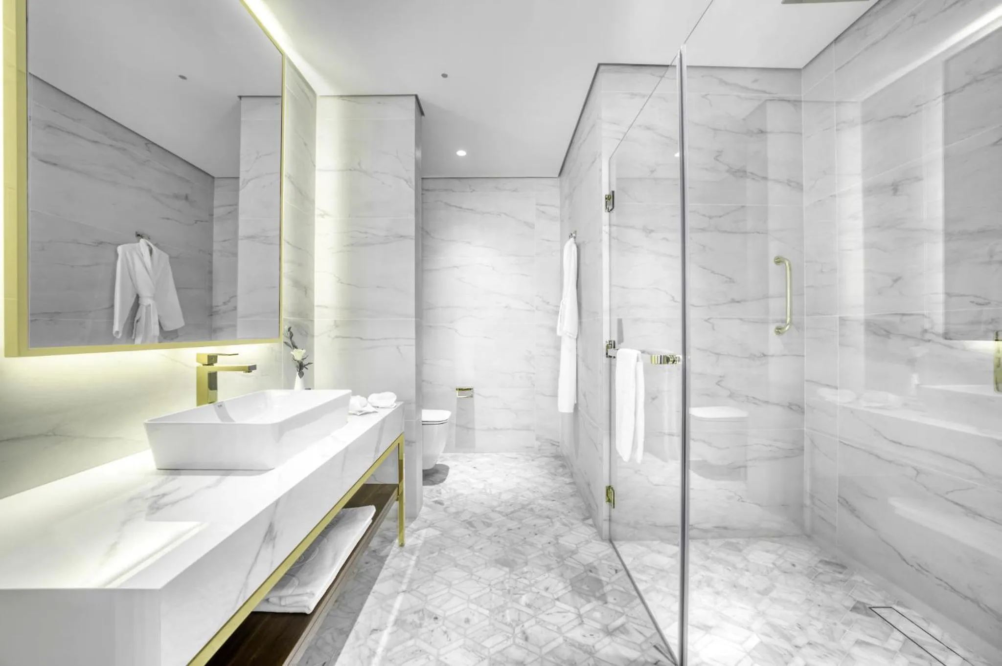 Shower in Kempinski Hotel & Resort Sariya Yanbu Red Sea