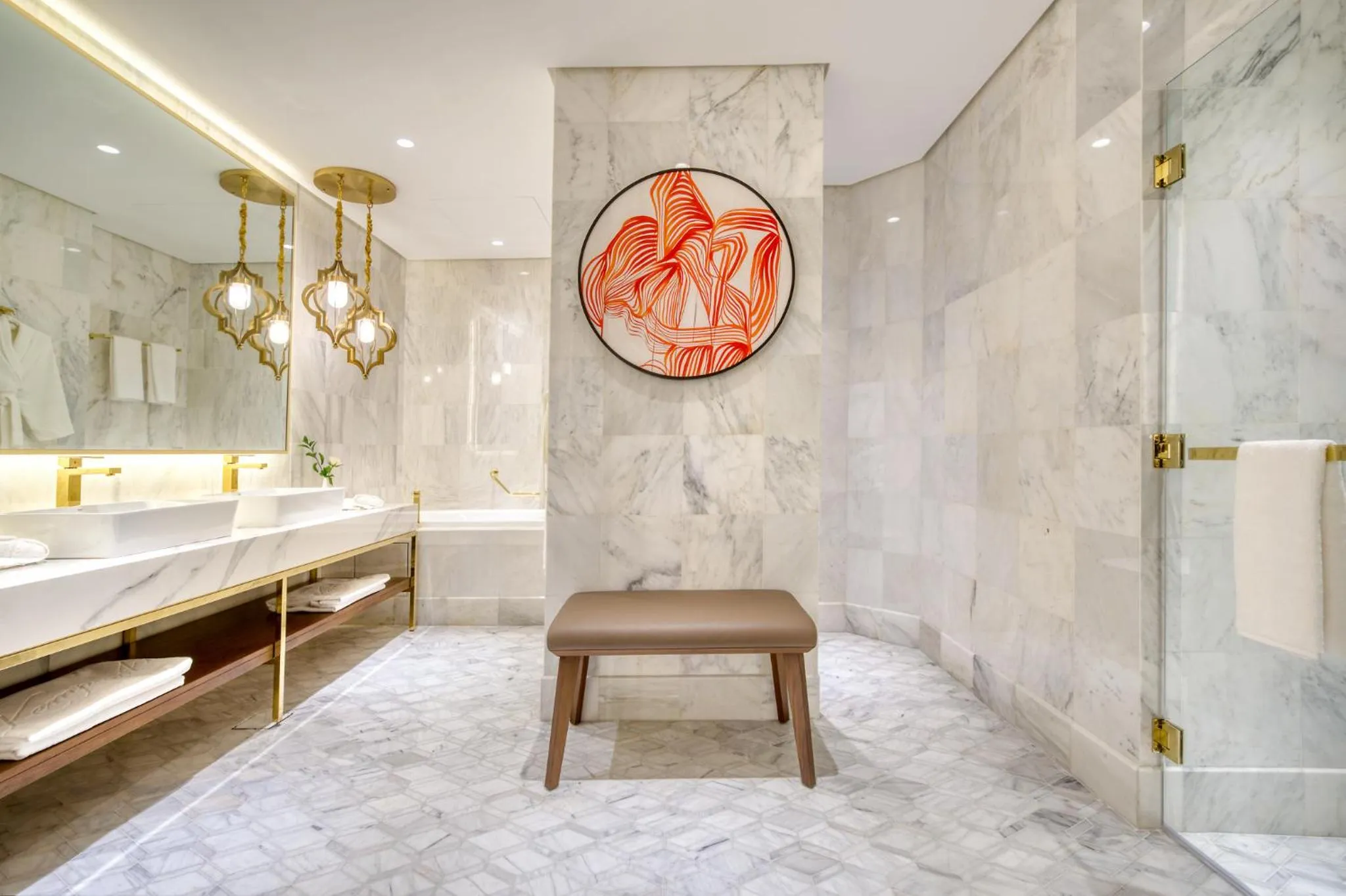 Shower in Kempinski Hotel & Resort Sariya Yanbu Red Sea