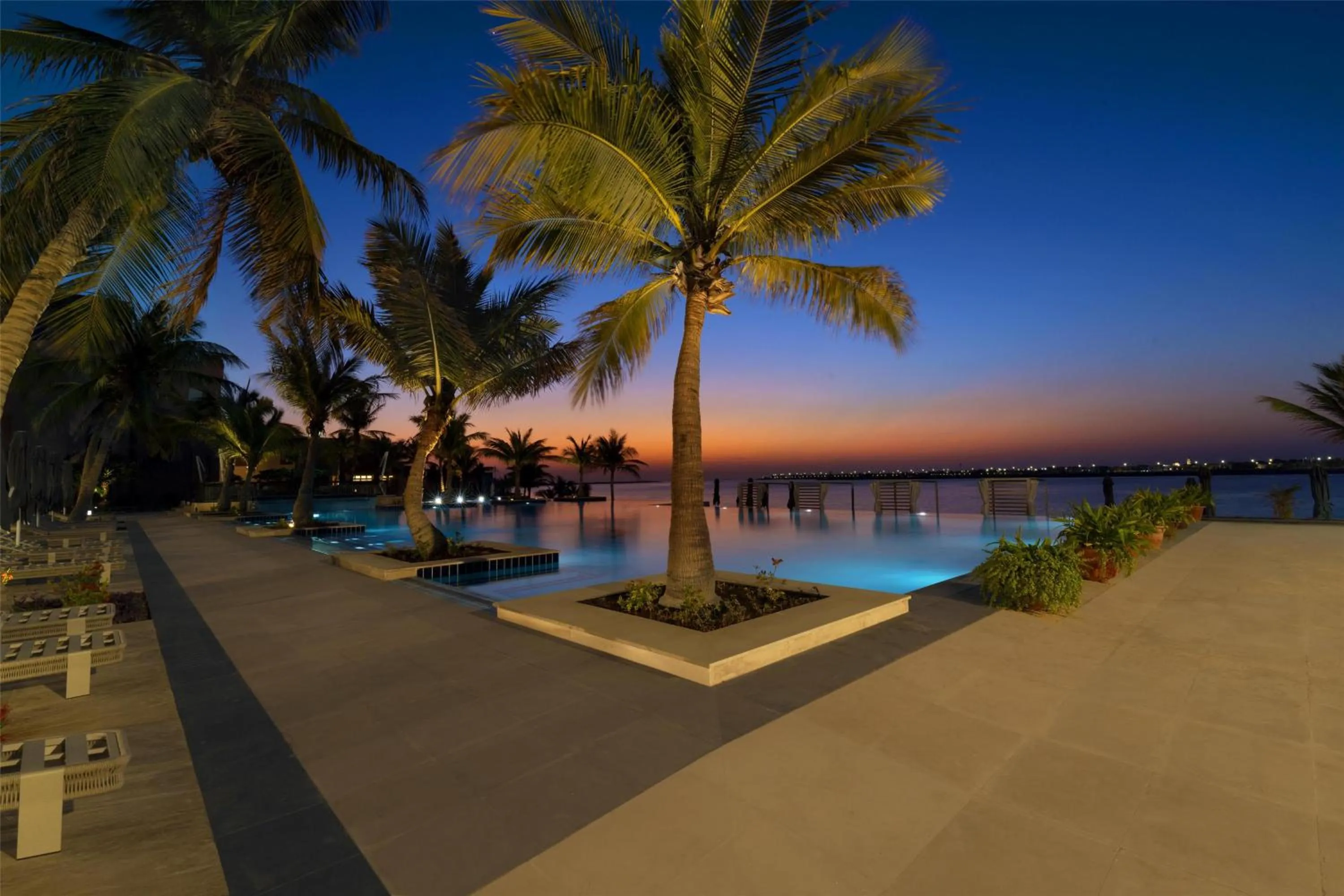 Pool view in Kempinski Hotel & Resort Sariya Yanbu Red Sea