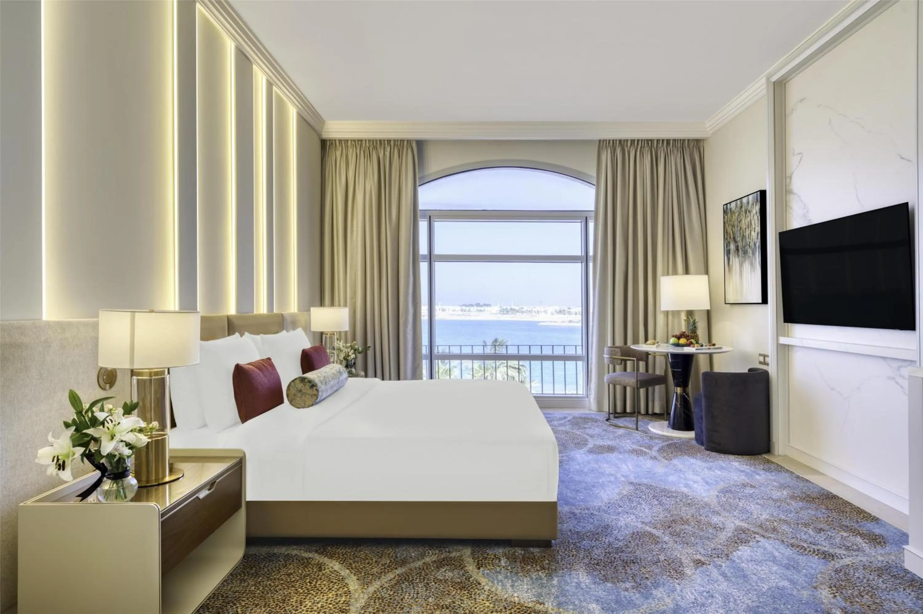 Bedroom, Bed in Kempinski Hotel & Resort Sariya Yanbu Red Sea