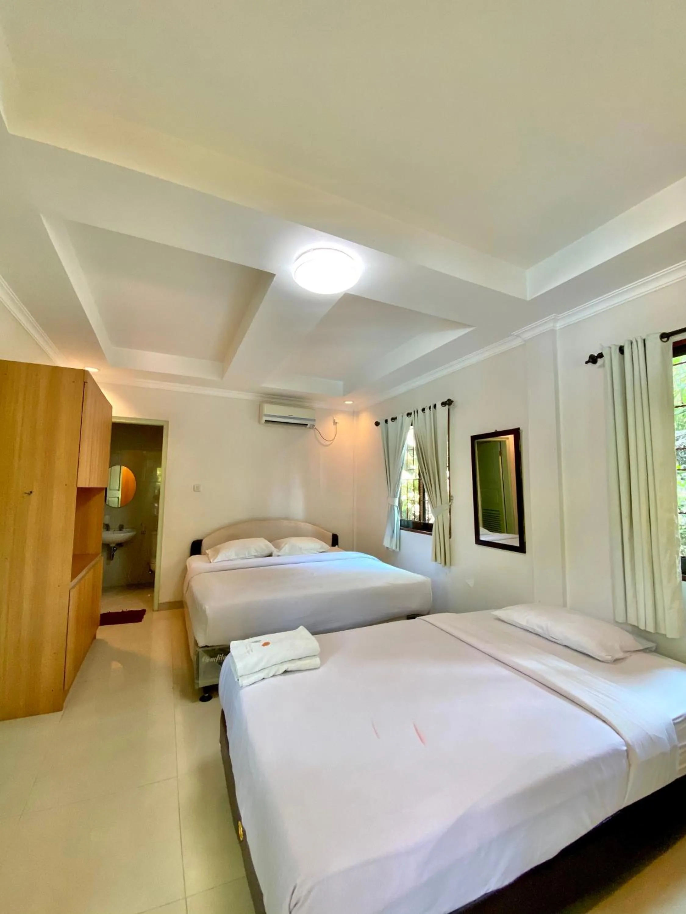 Bed in New Green Sentul Resort