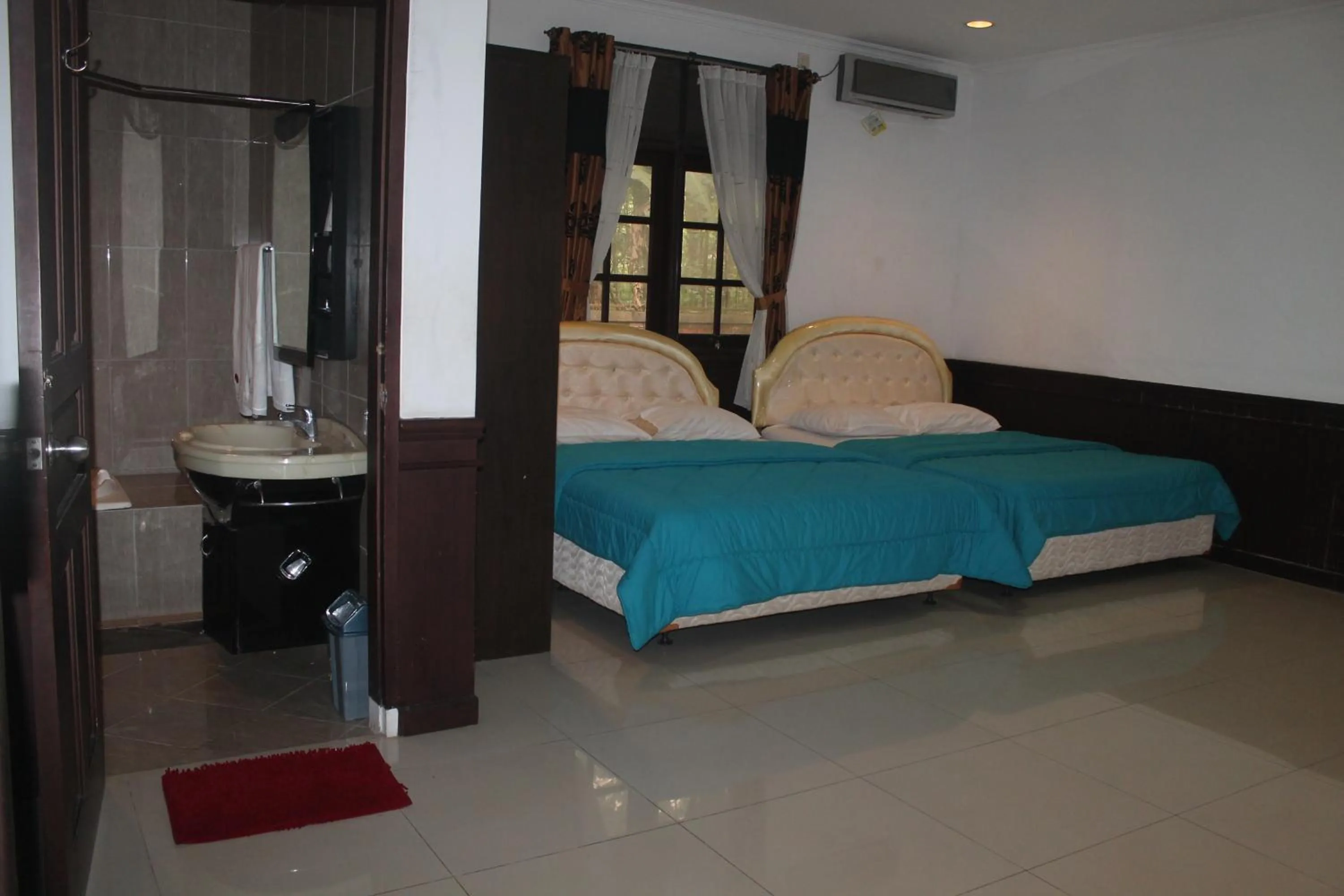 Bed in New Green Sentul Resort