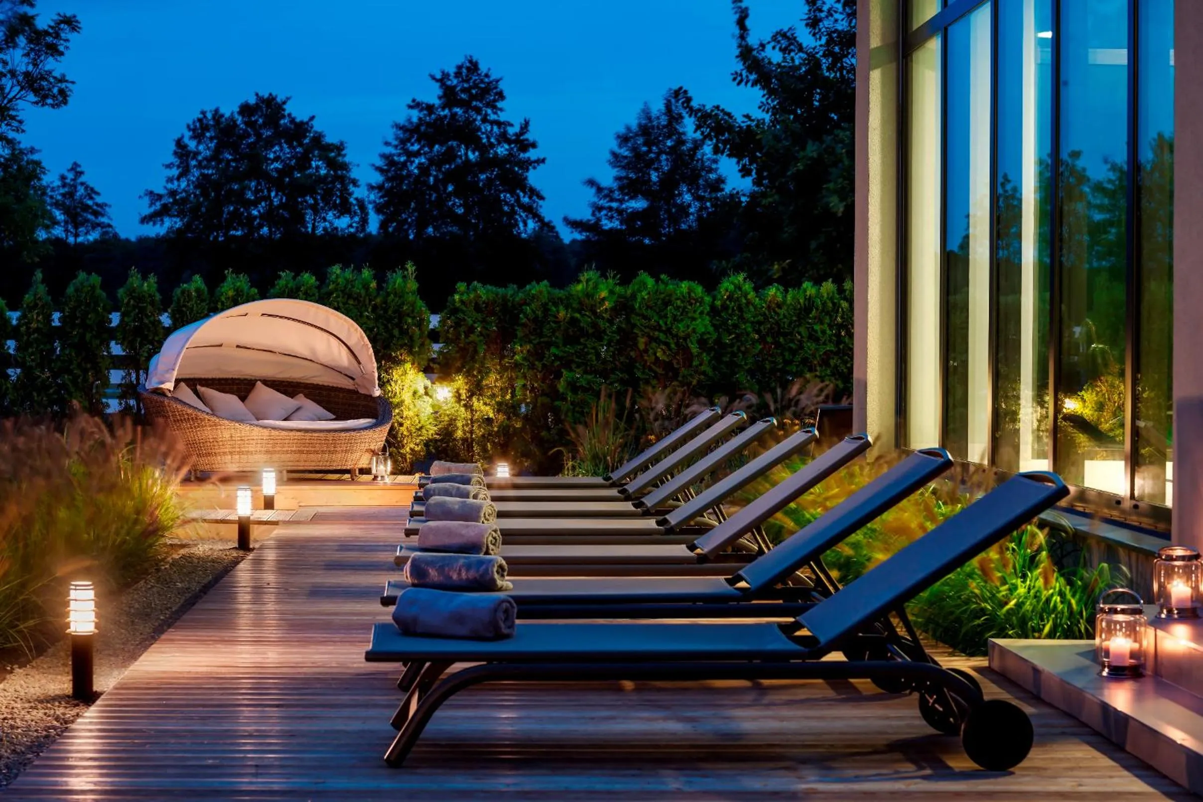 Night in Sielanka Nad Pilicą