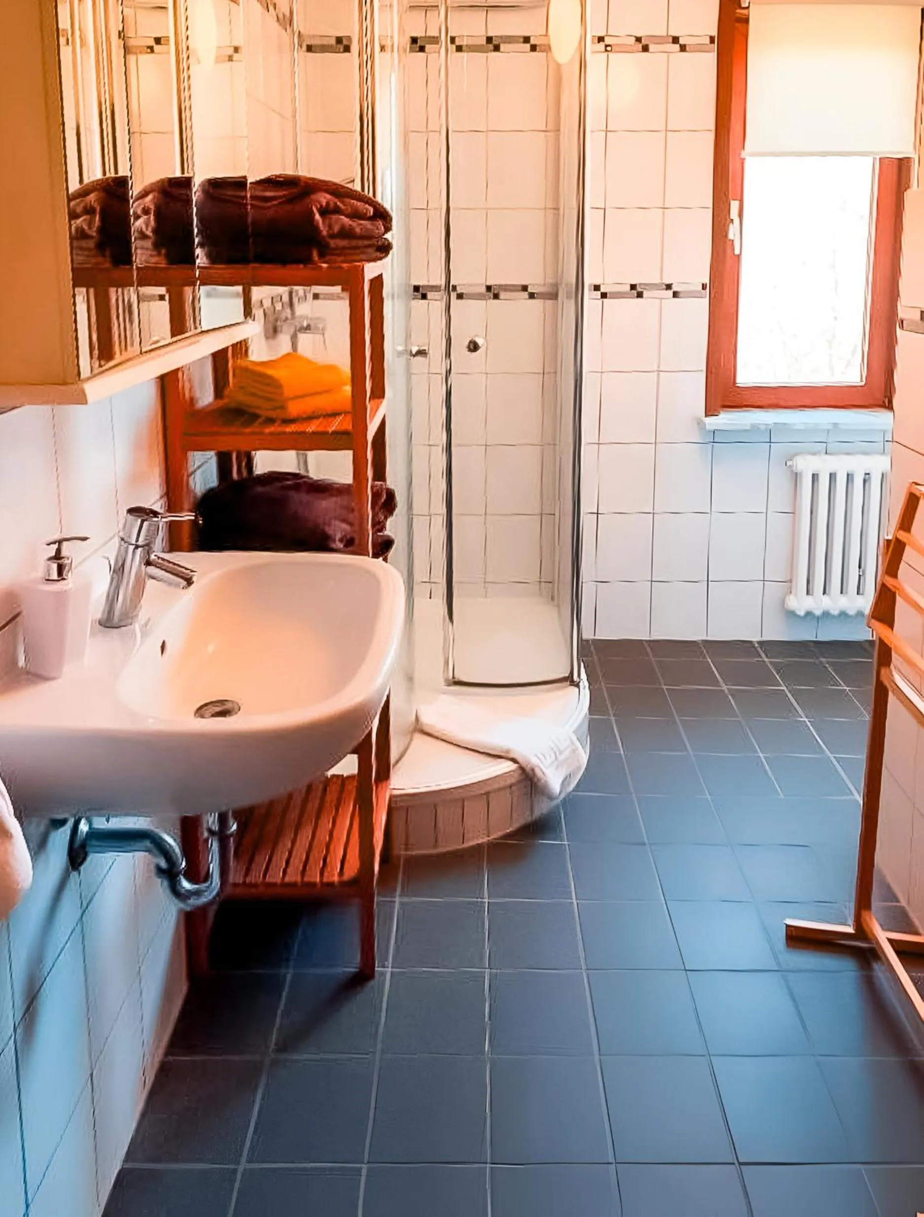 Shower in Hotel Carlsruh