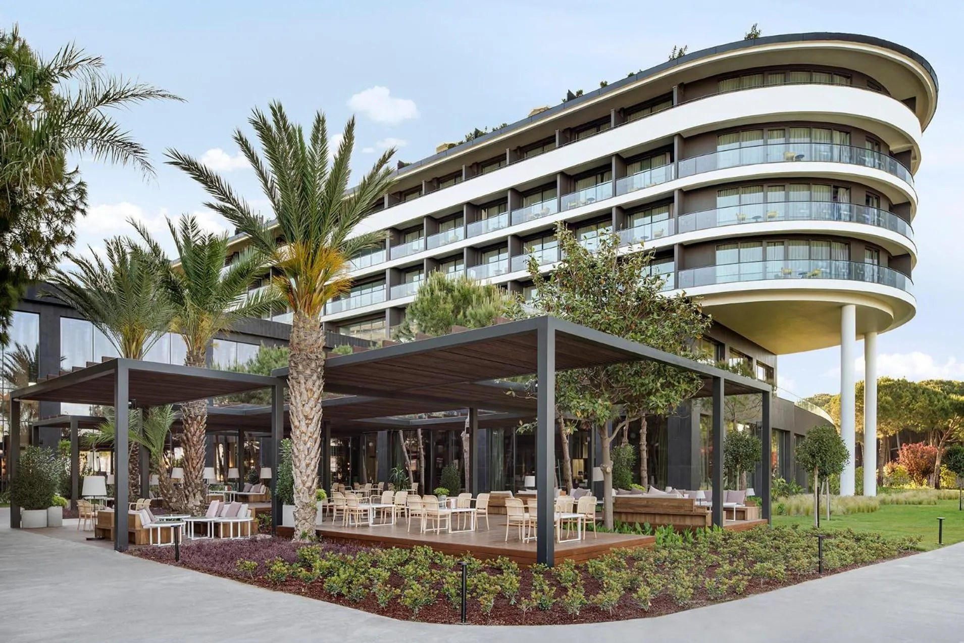 Property building in Voyage Belek Golf & Spa Hotel