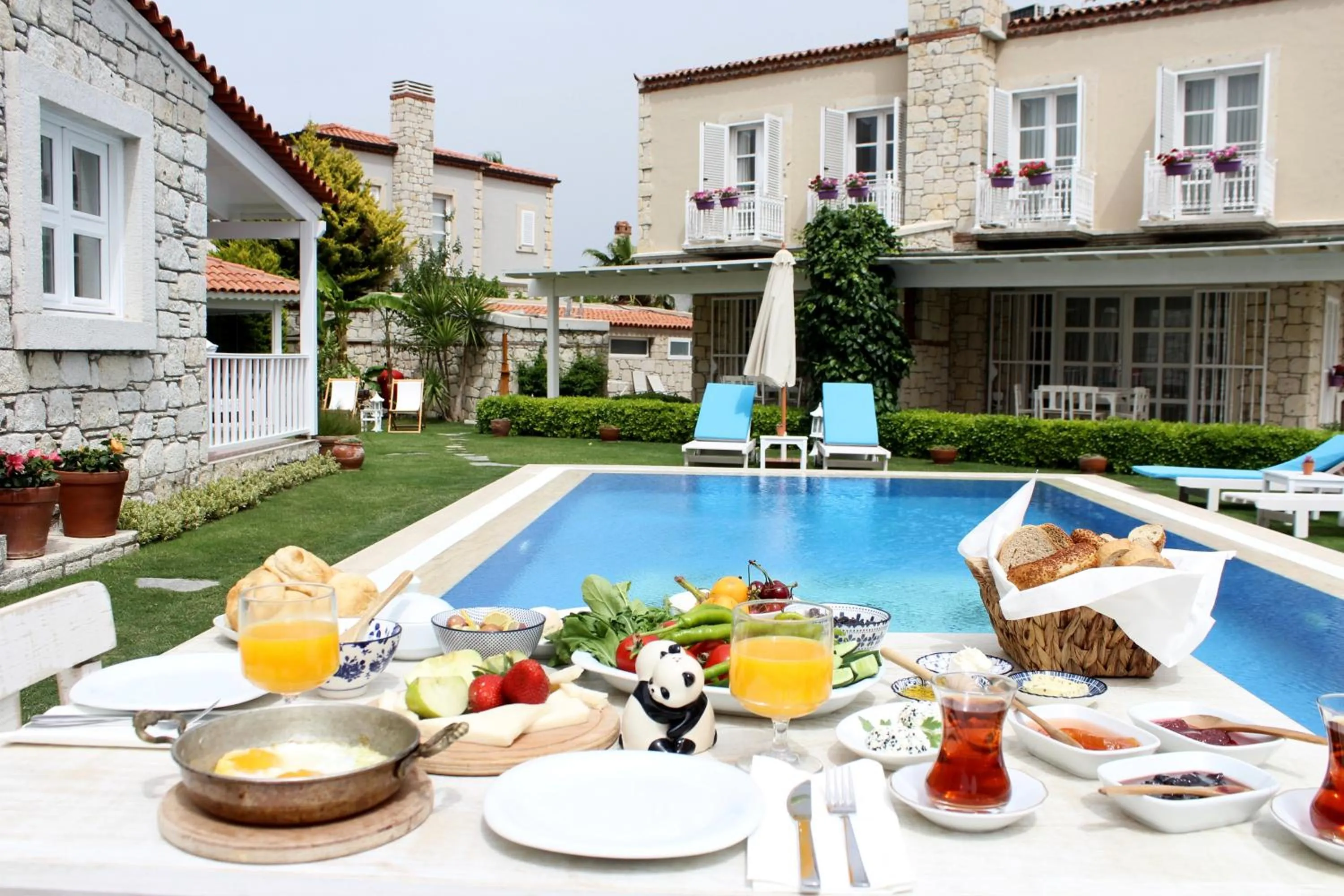 Garden in Panda Alacati Hotel