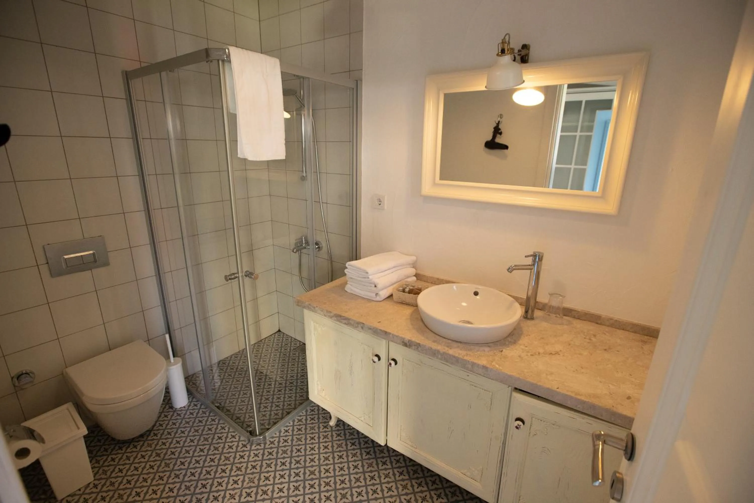 Bathroom in Panda Alacati Hotel