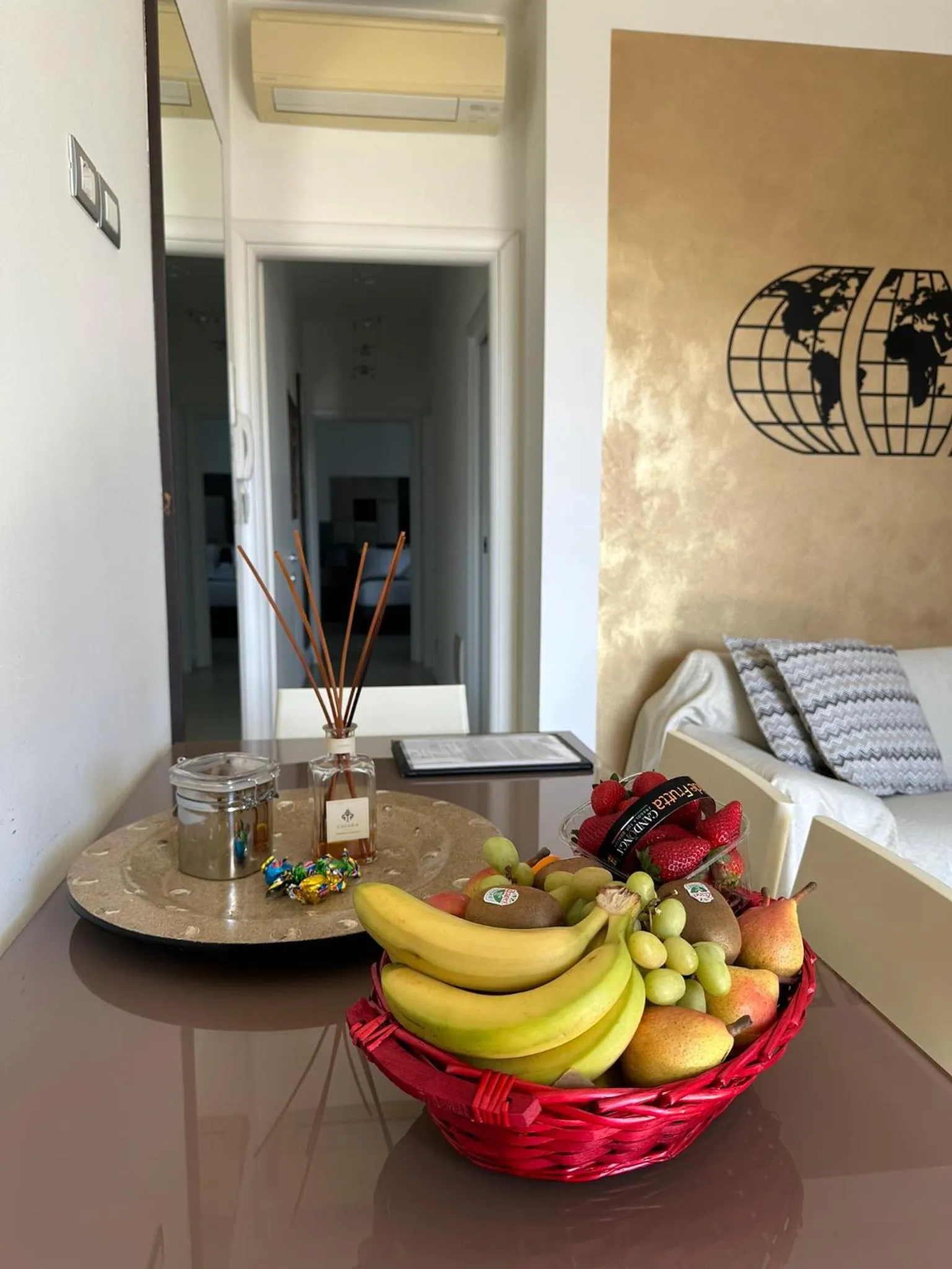 Living room in Residence Del Lago