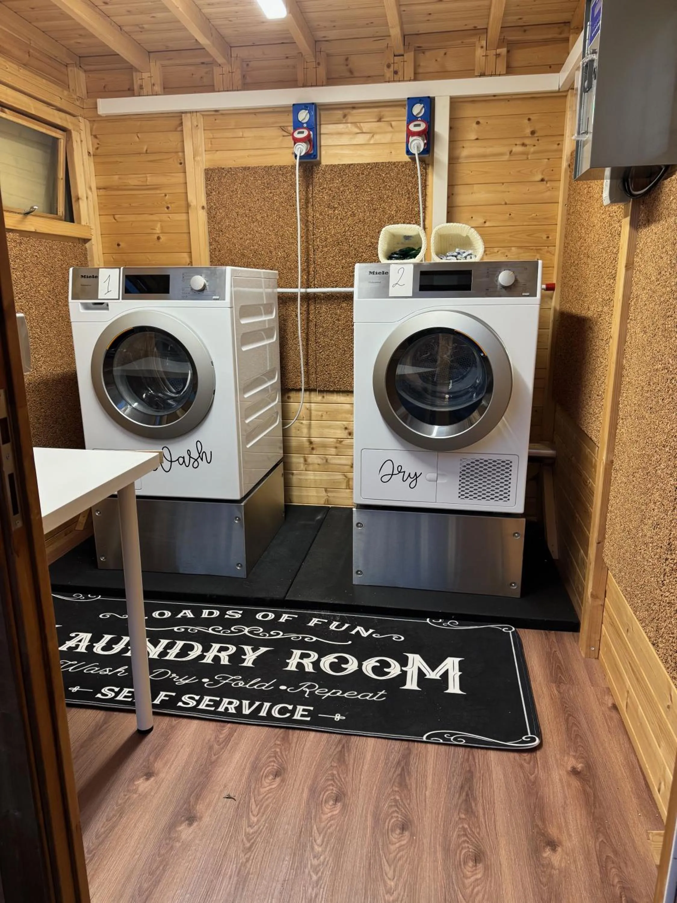 laundry in Residence Del Lago