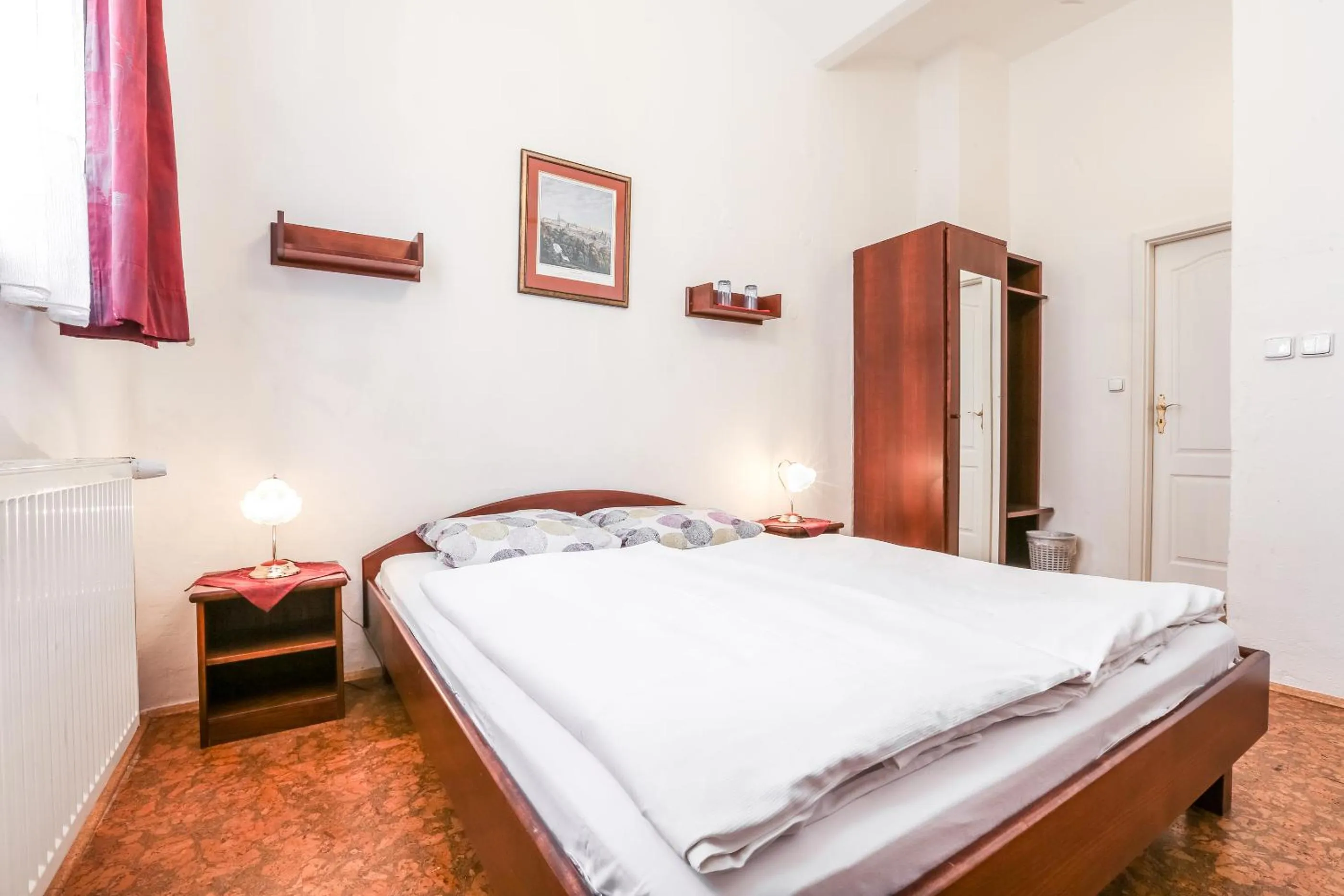 Bedroom, Bed in Pension Dientzenhofer