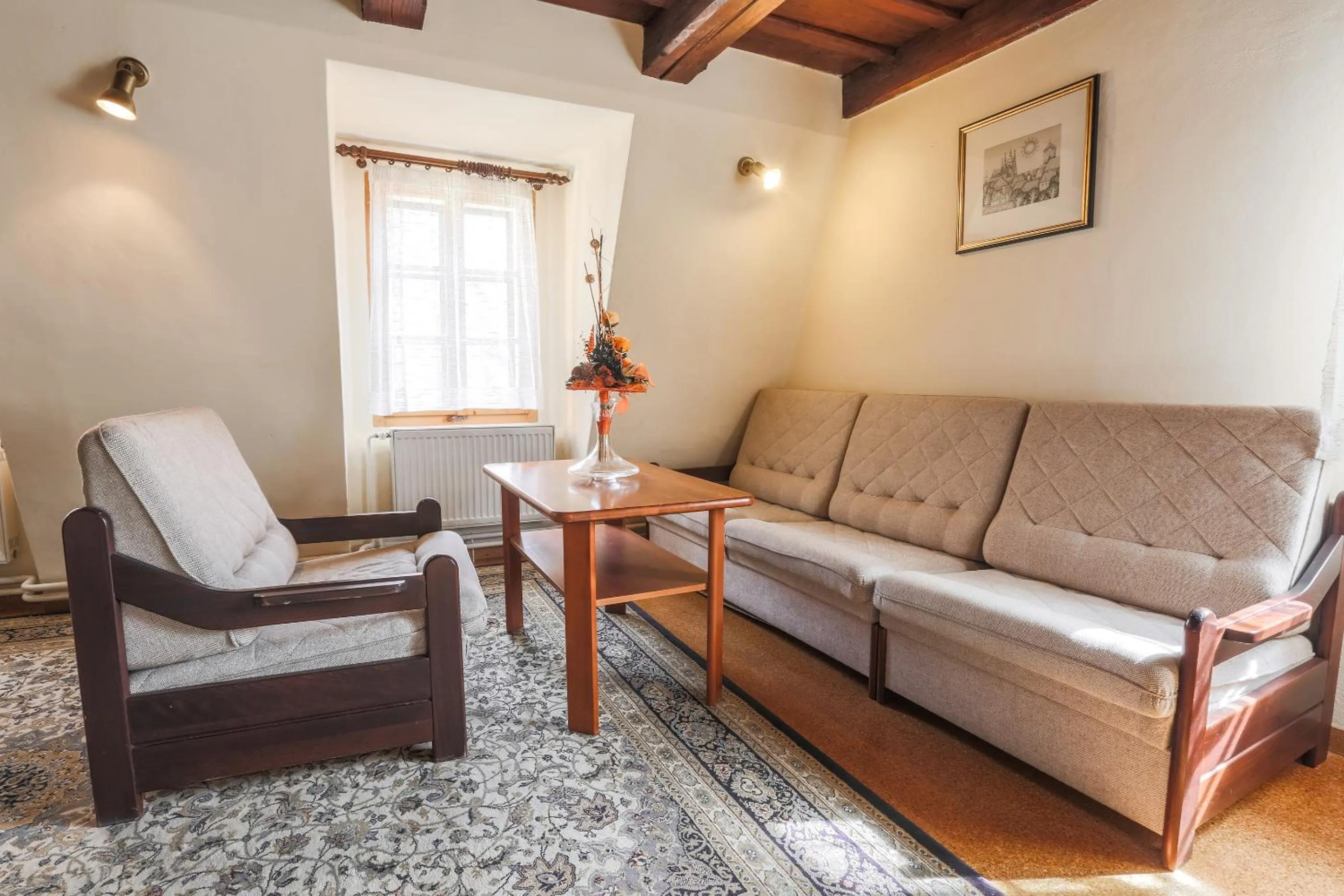 Seating area in Pension Dientzenhofer