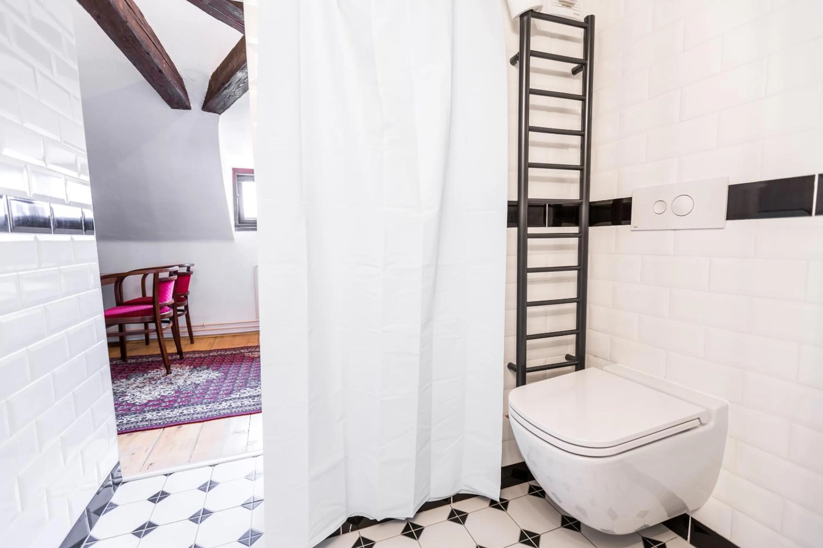 Toilet in Pension Dientzenhofer