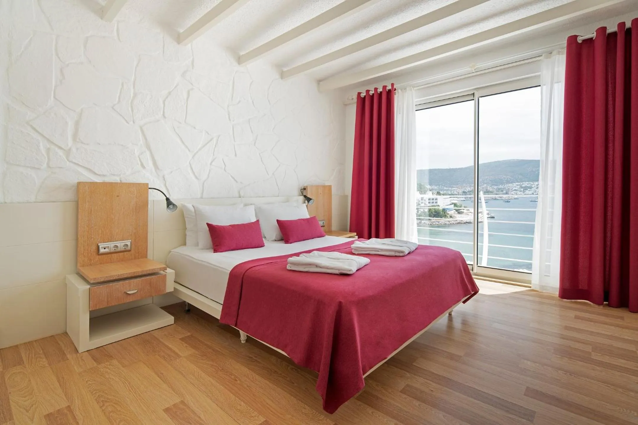Bed in Prive Hotel Bodrum - Adult Only