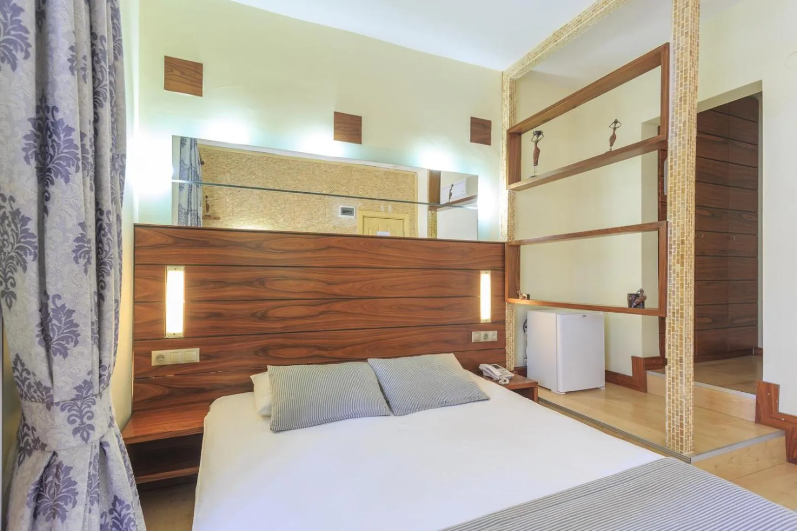 Bed in Hotel Villa Daffodil