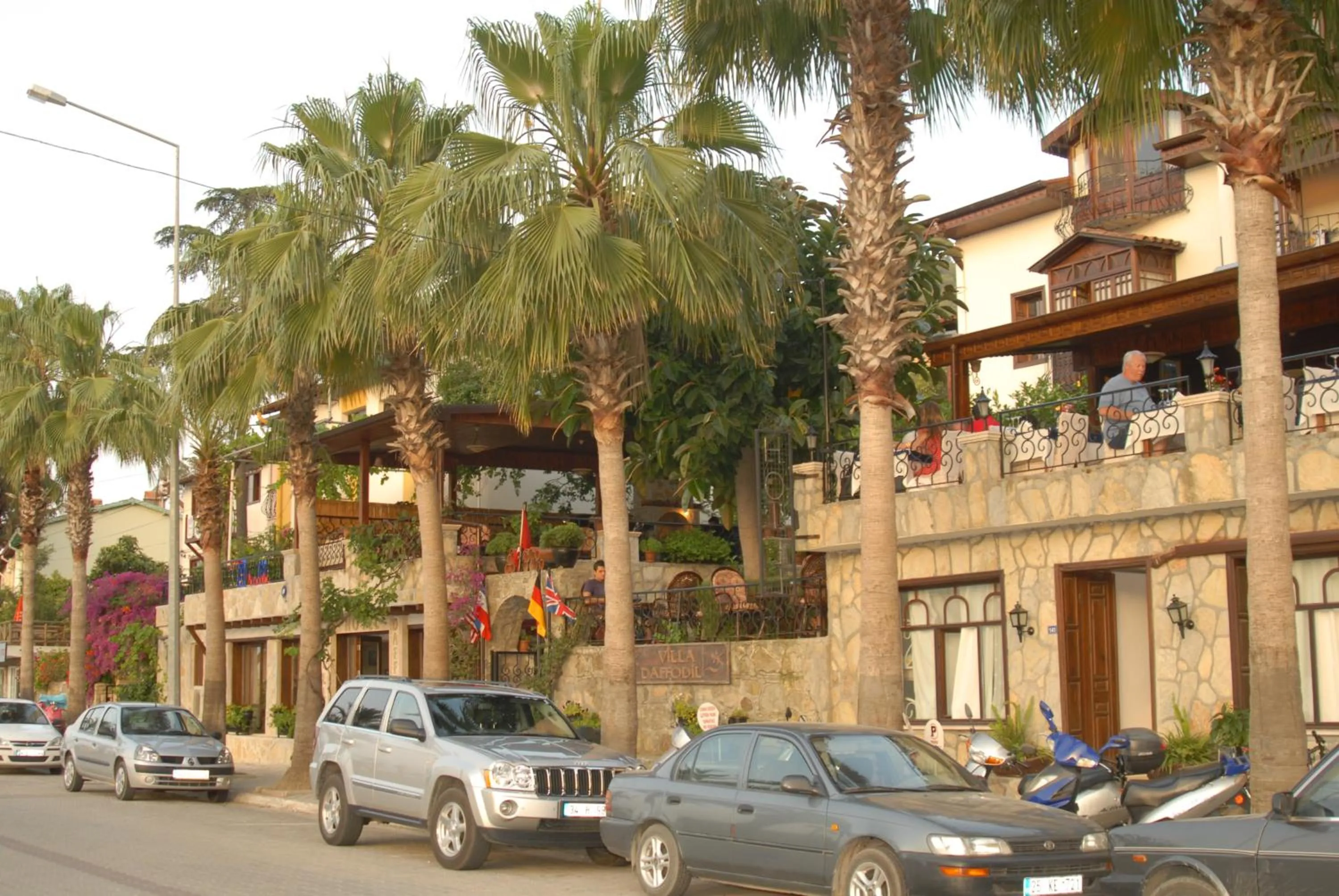 Patio in Hotel Villa Daffodil