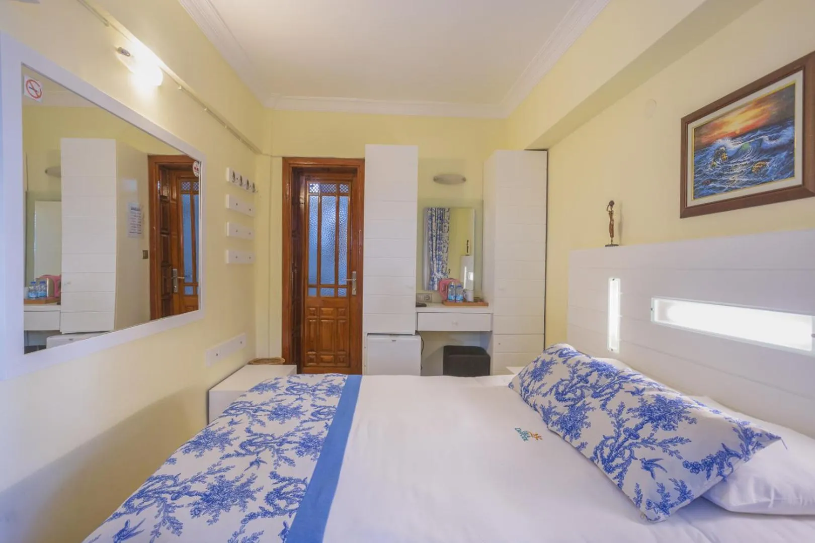 Bed in Hotel Villa Daffodil