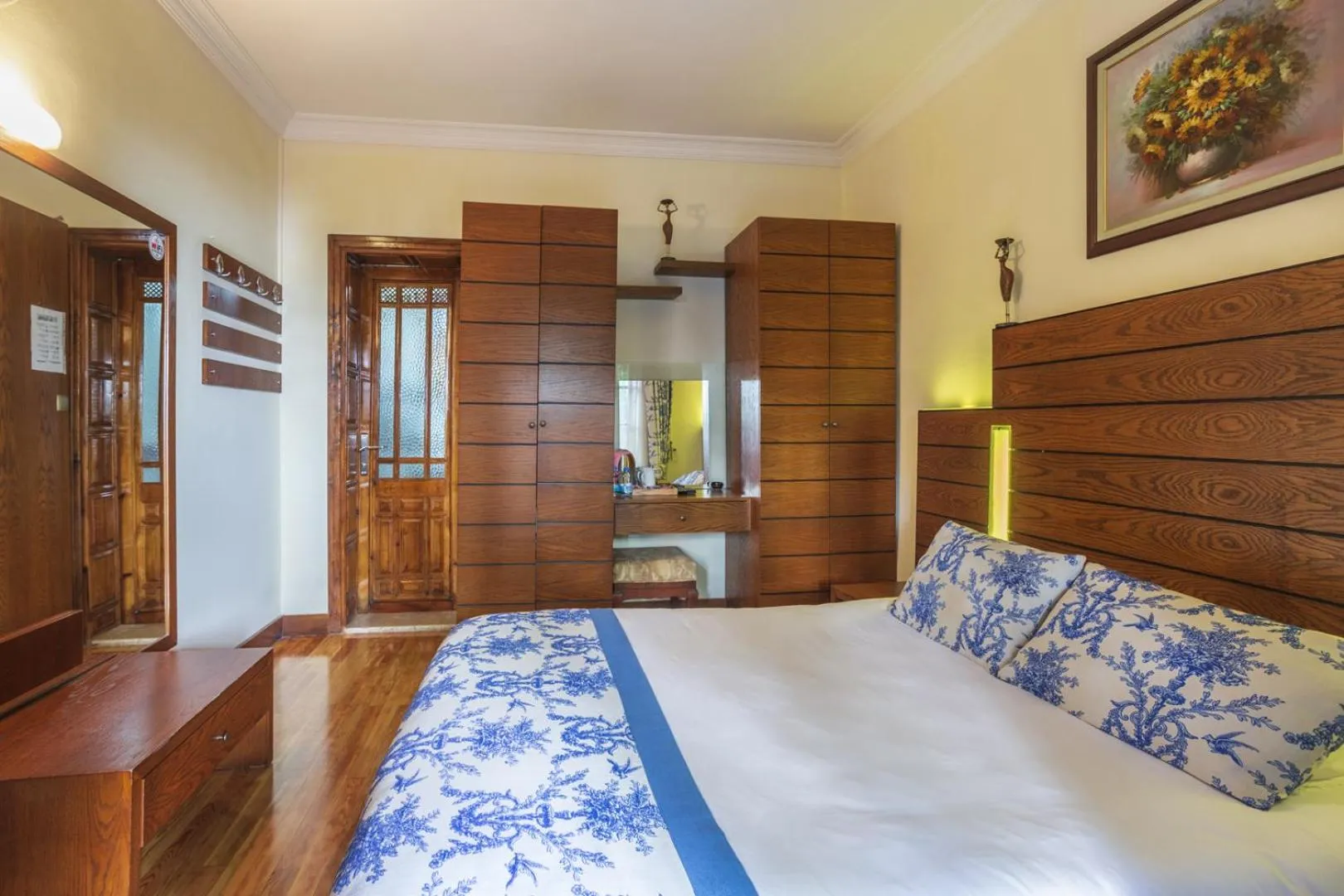 Bed in Hotel Villa Daffodil